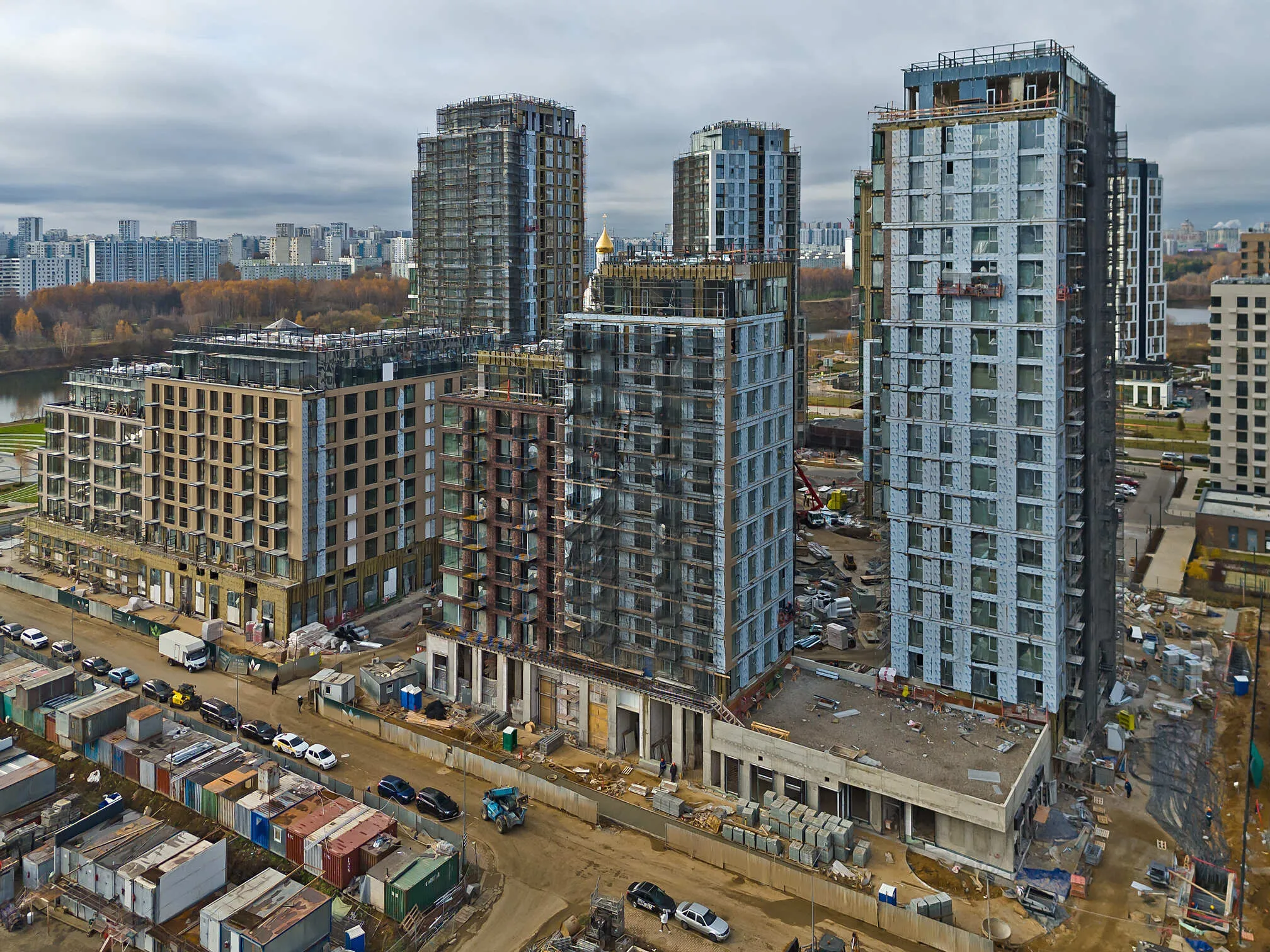 ЖК "Клубный город на реке Primavera" (Клубный город на реке Примавера) ход строительства