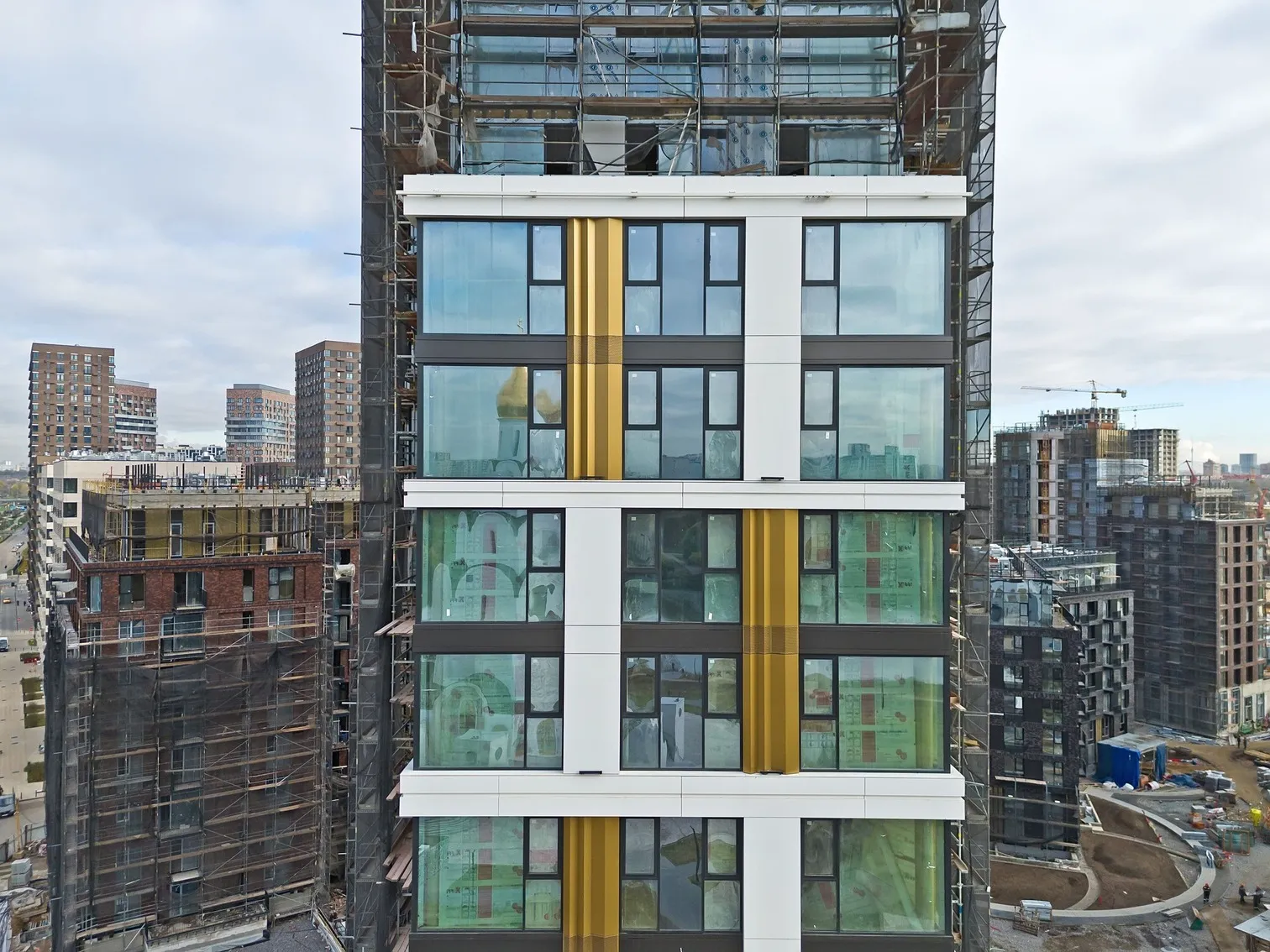 ЖК "Клубный город на реке Primavera" (Клубный город на реке Примавера) ход строительства