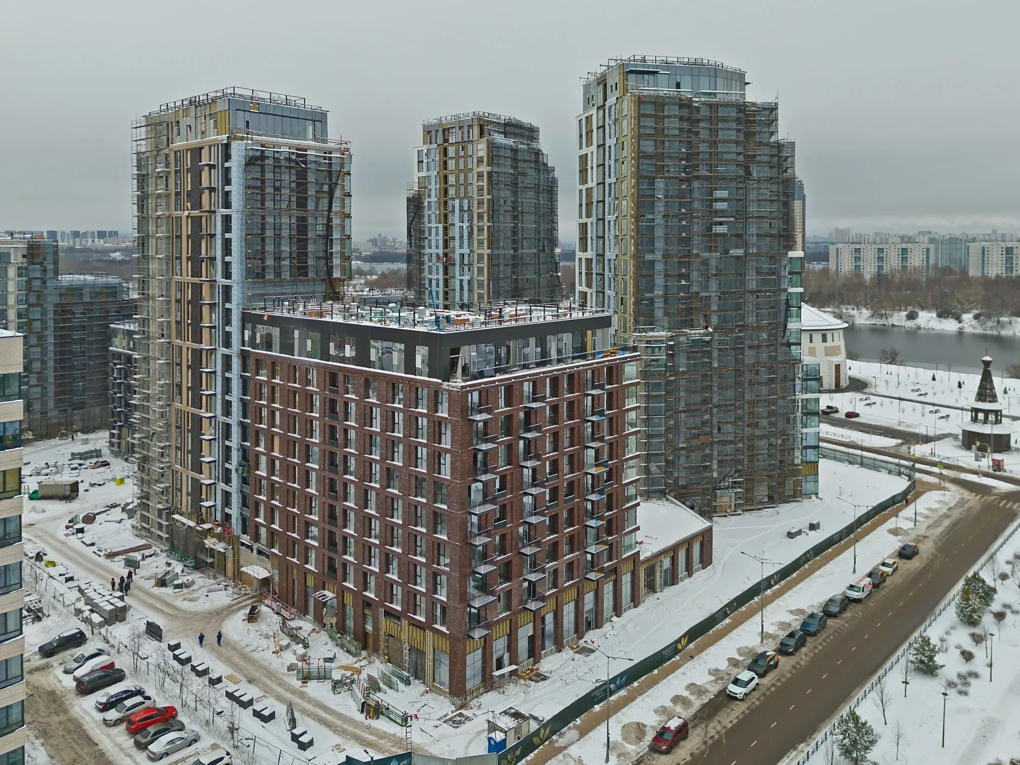 ЖК "Клубный город на реке Primavera" (Клубный город на реке Примавера) ход строительства