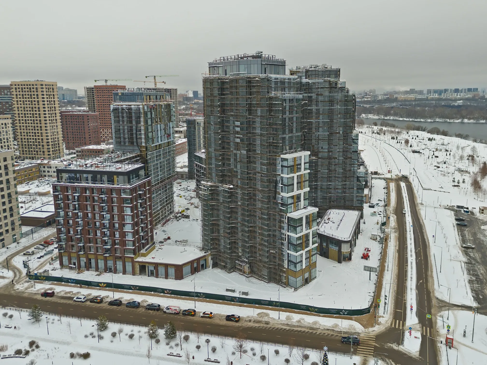 ЖК "Клубный город на реке Primavera" (Клубный город на реке Примавера) ход строительства