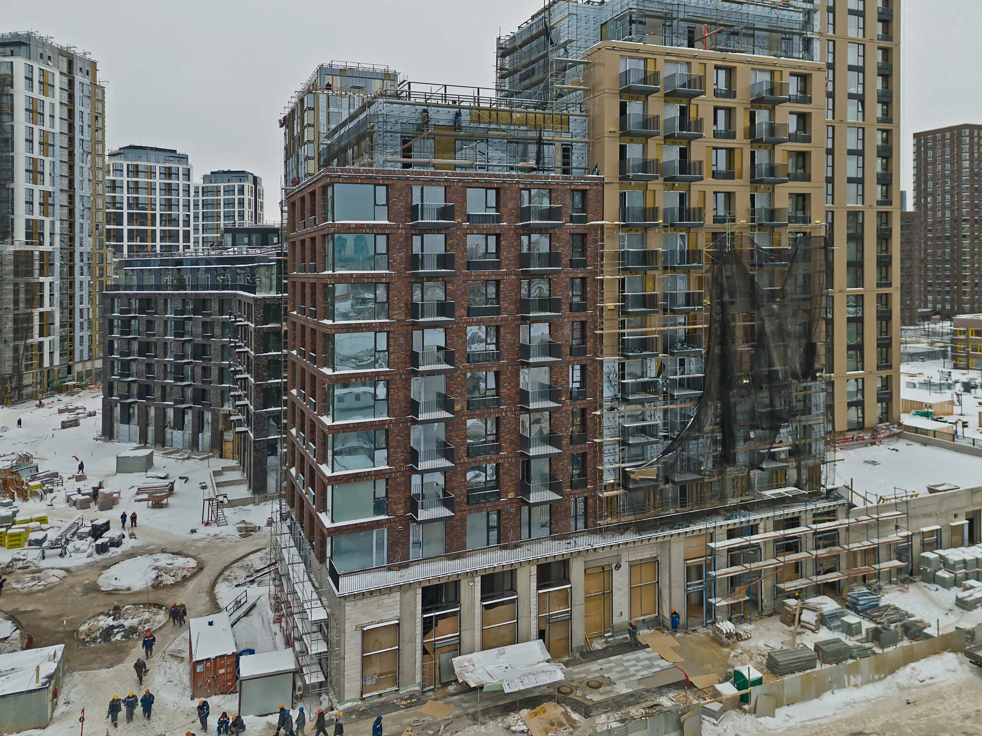 ЖК "Клубный город на реке Primavera" (Клубный город на реке Примавера) ход строительства