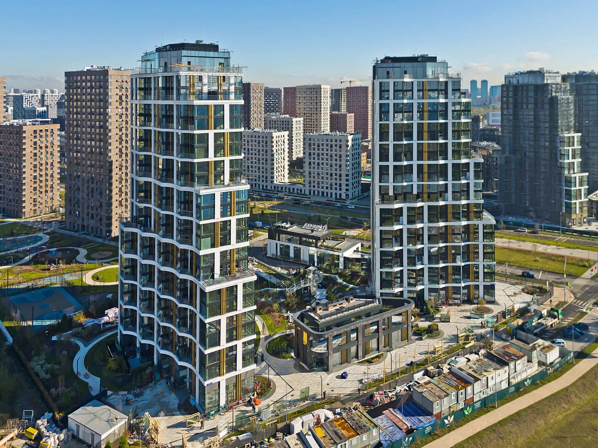 ЖК "Клубный город на реке Primavera" (Клубный город на реке Примавера) ход строительства