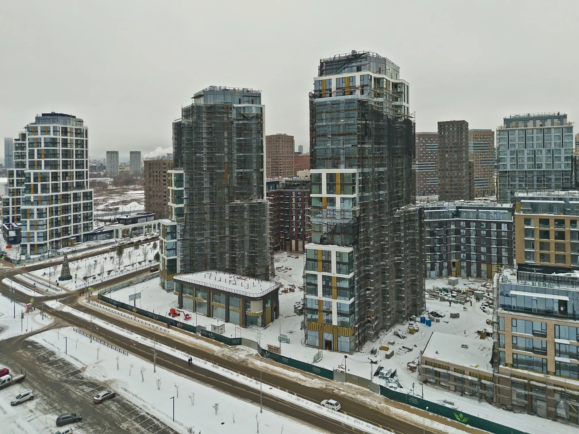 ЖК "Клубный город на реке Primavera" (Клубный город на реке Примавера) ход строительства