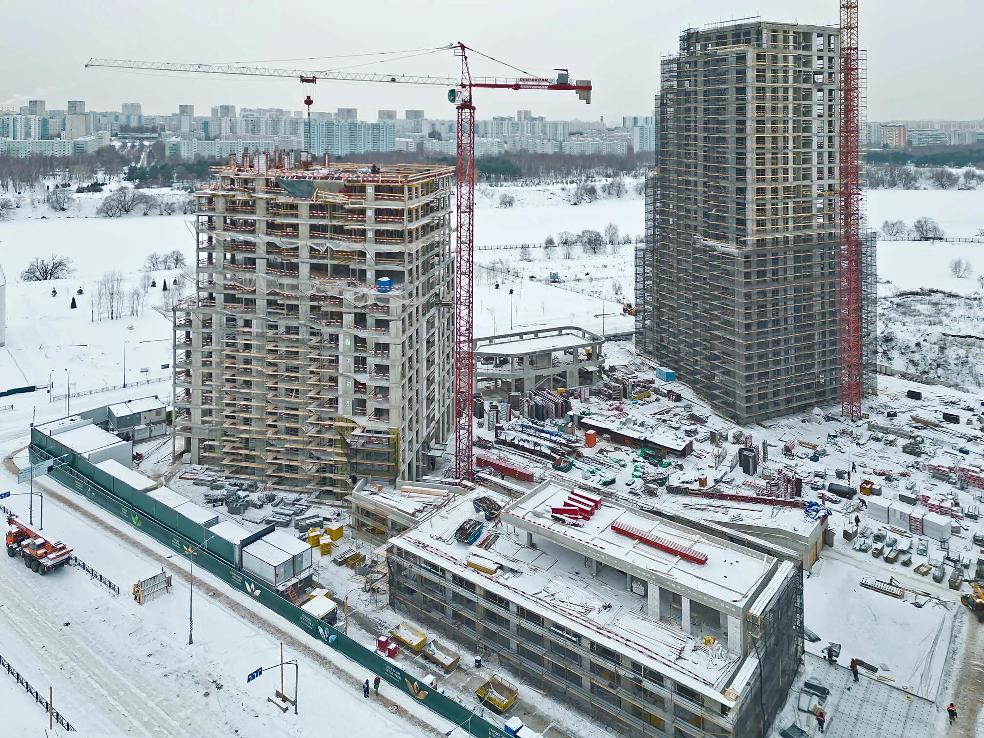 ЖК "Клубный город на реке Primavera" (Клубный город на реке Примавера) ход строительства