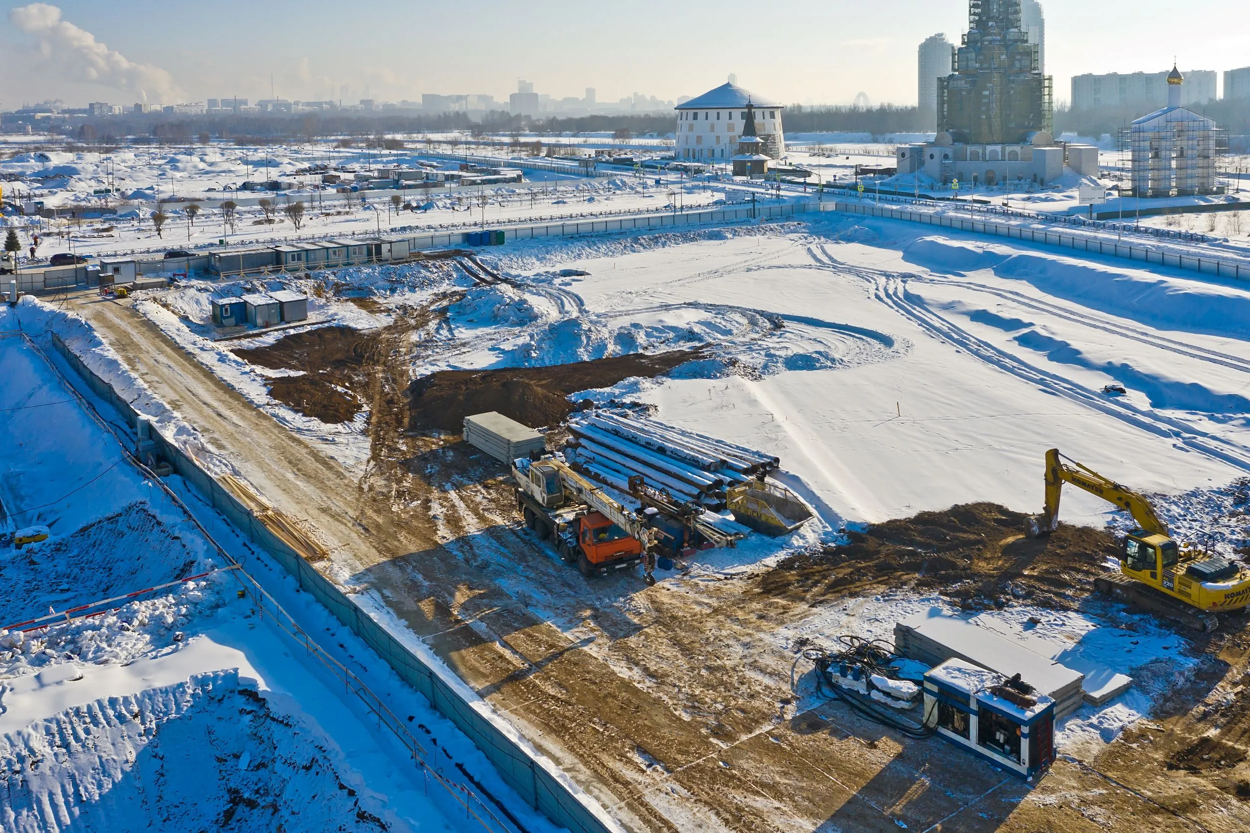ЖК "Клубный город на реке Primavera" (Клубный город на реке Примавера) ход строительства