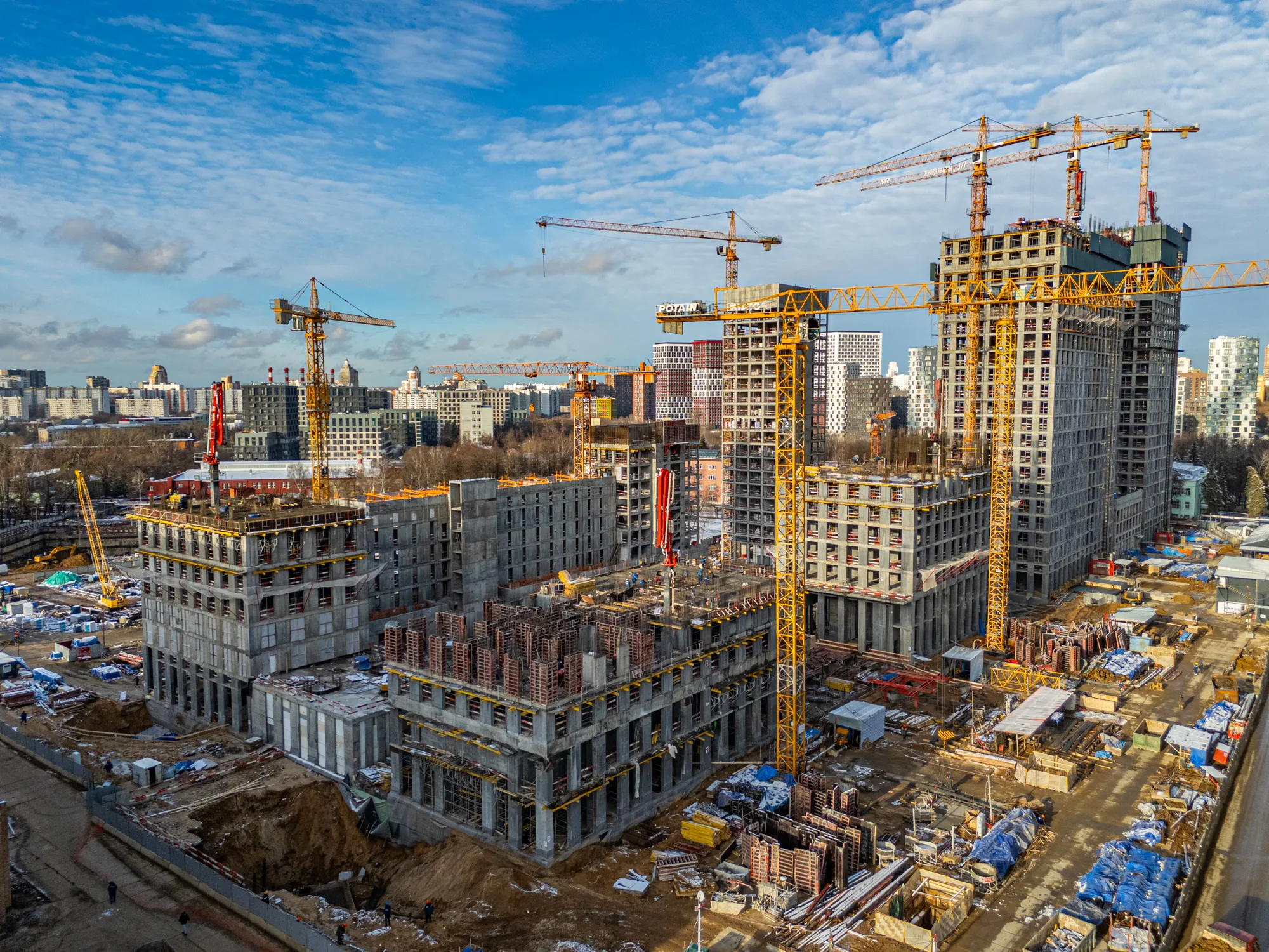 ЖК SET (СEТ) ход строительства