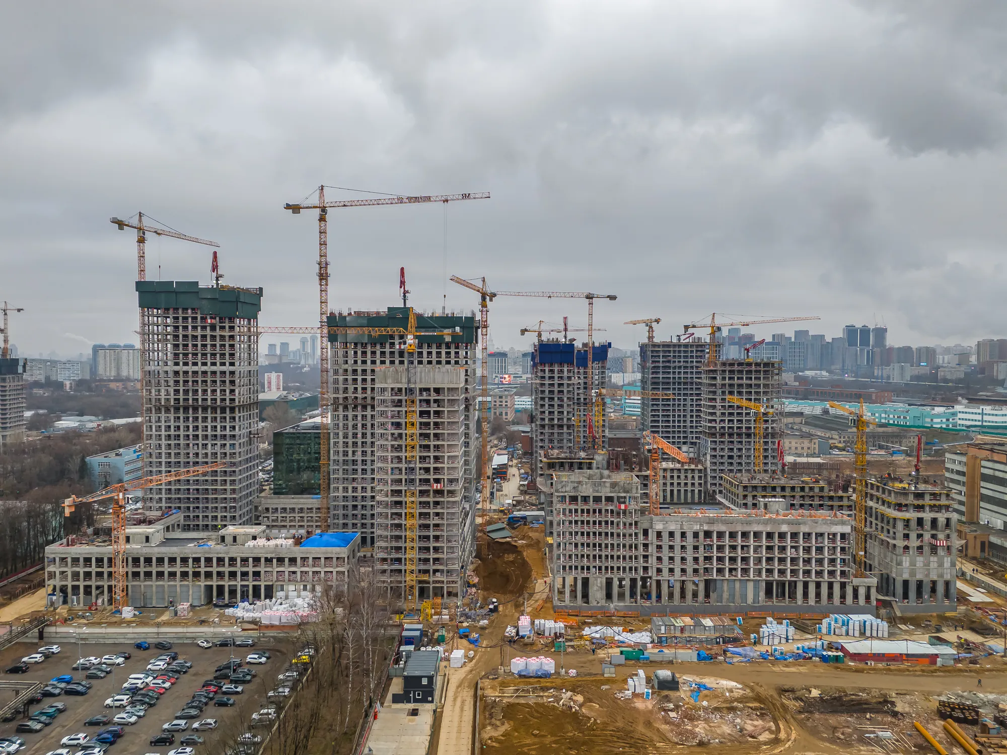 ЖК SET (СEТ) ход строительства