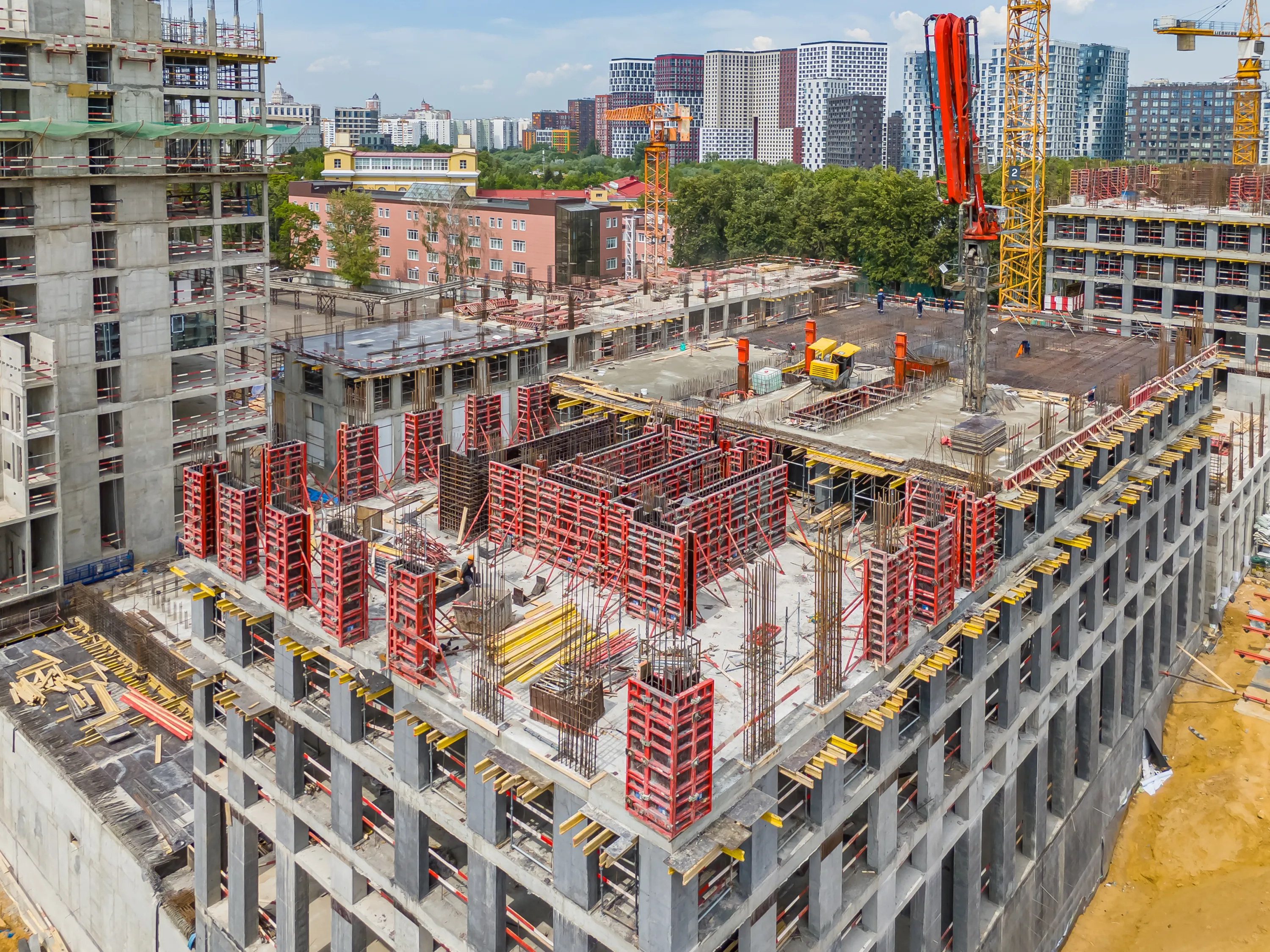 ЖК SET (СEТ) ход строительства