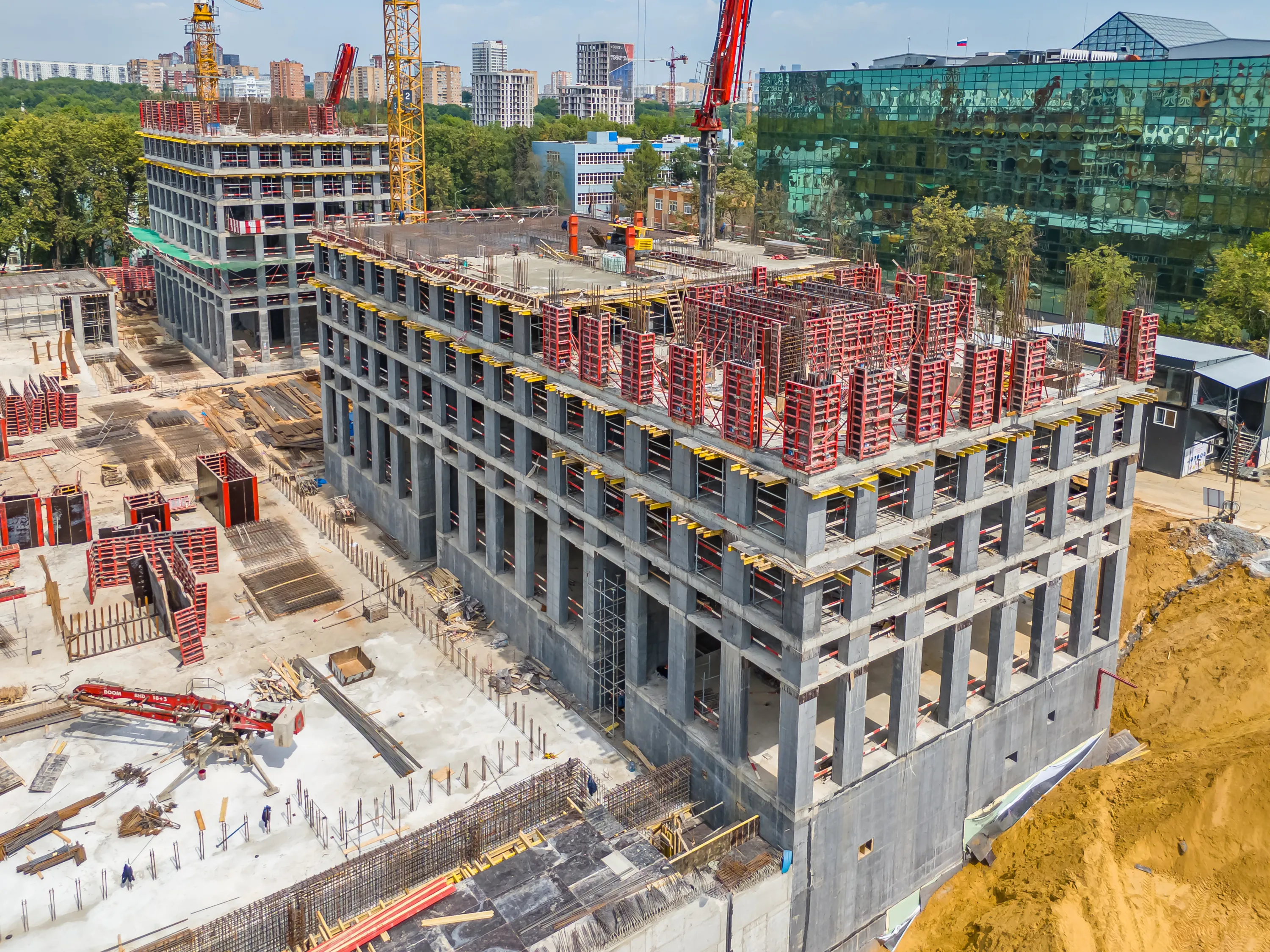 ЖК SET (СEТ) ход строительства