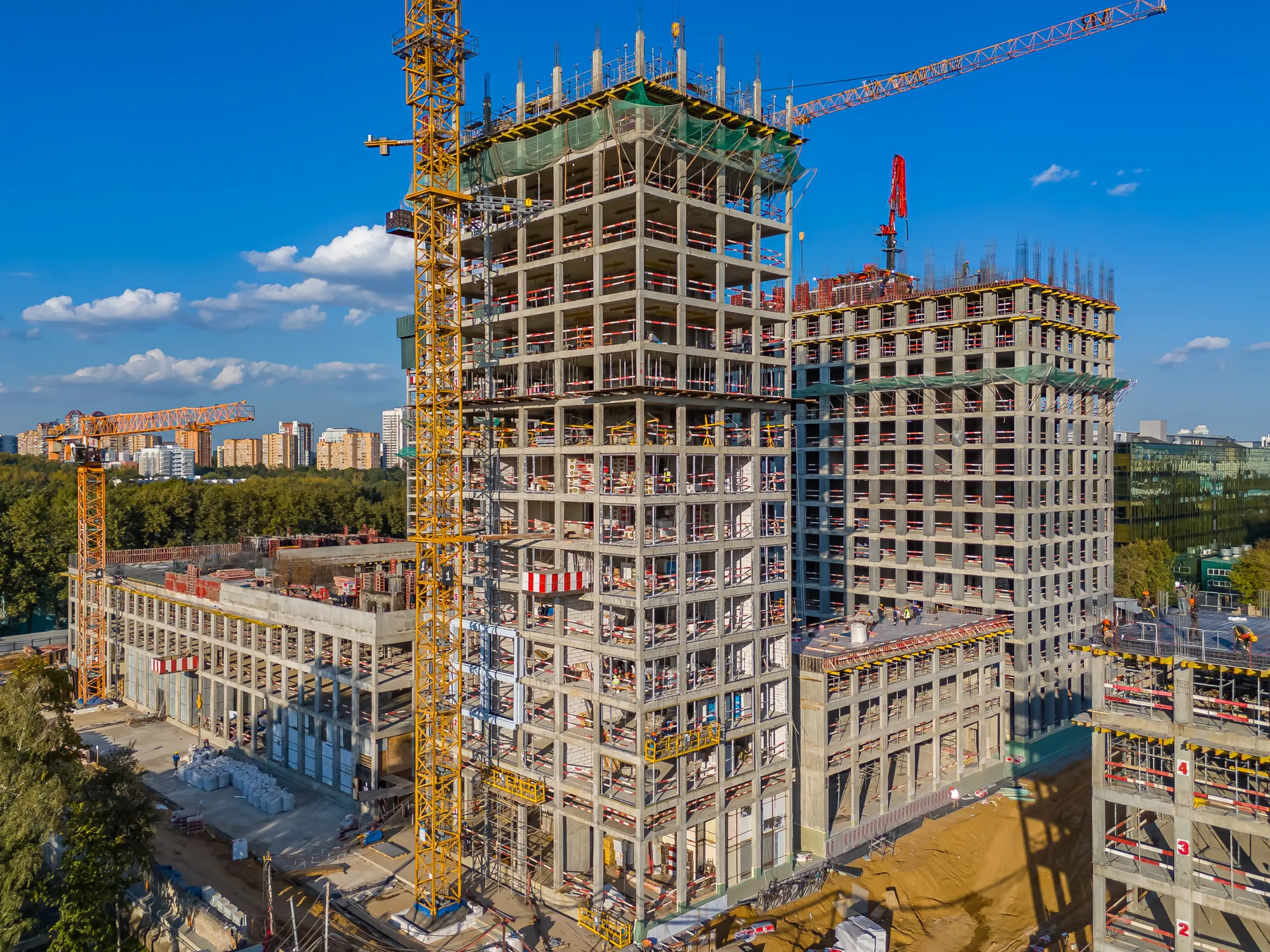 ЖК SET (СEТ) ход строительства