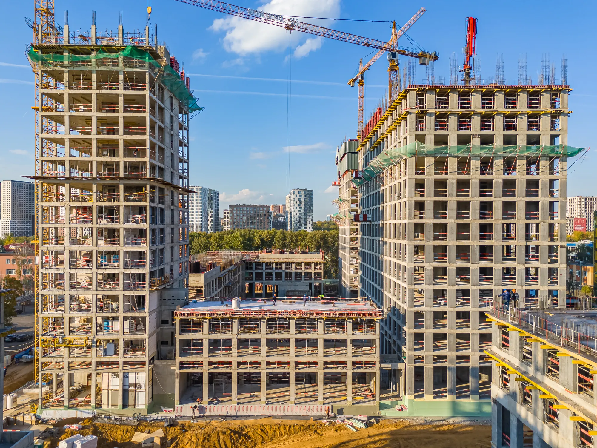 ЖК SET (СEТ) ход строительства