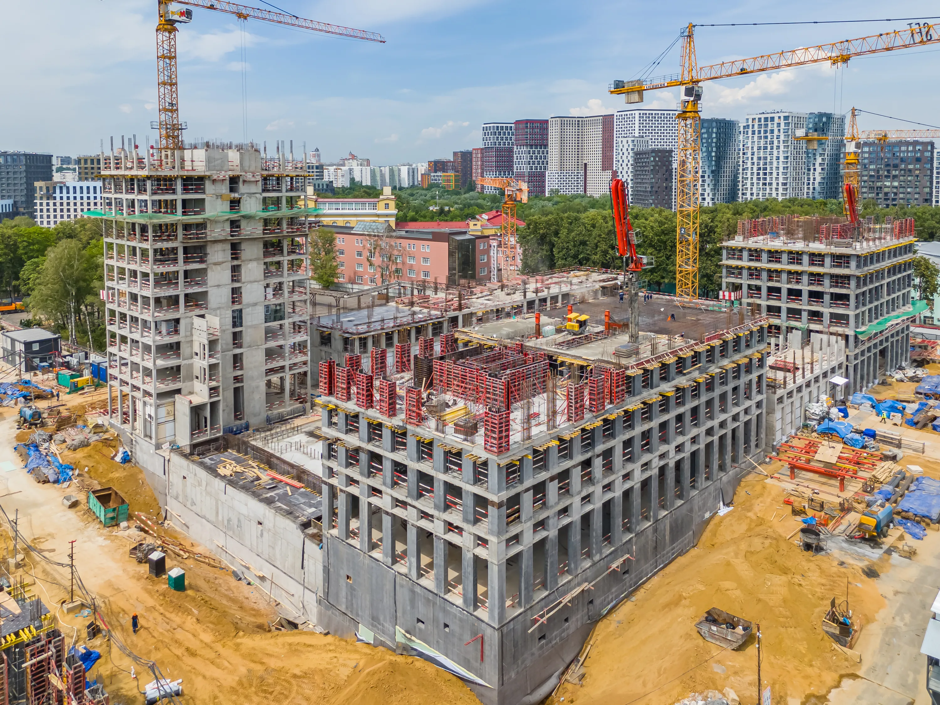 ЖК SET (СEТ) ход строительства