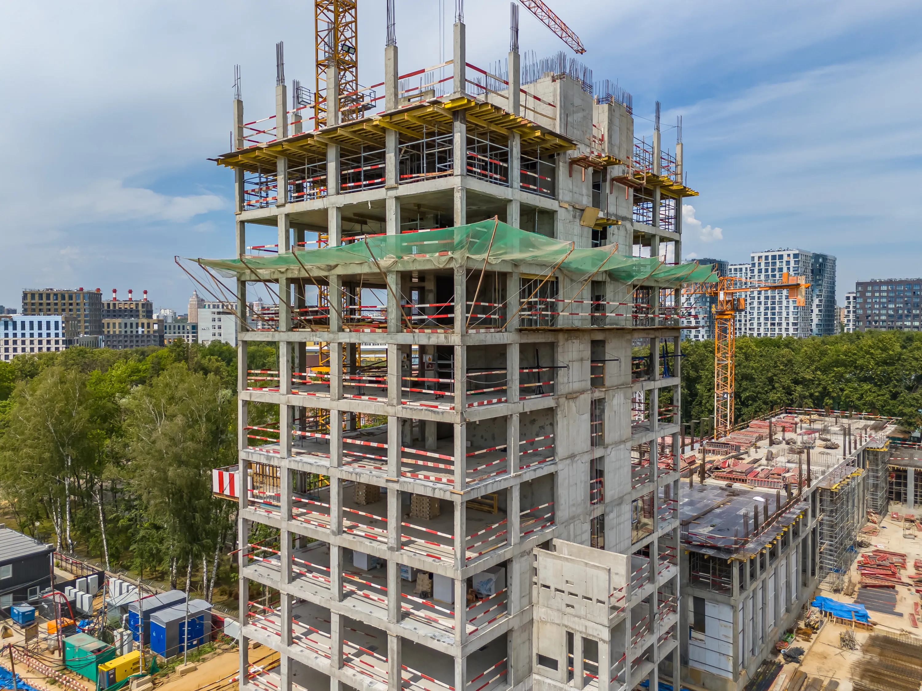 ЖК SET (СEТ) ход строительства