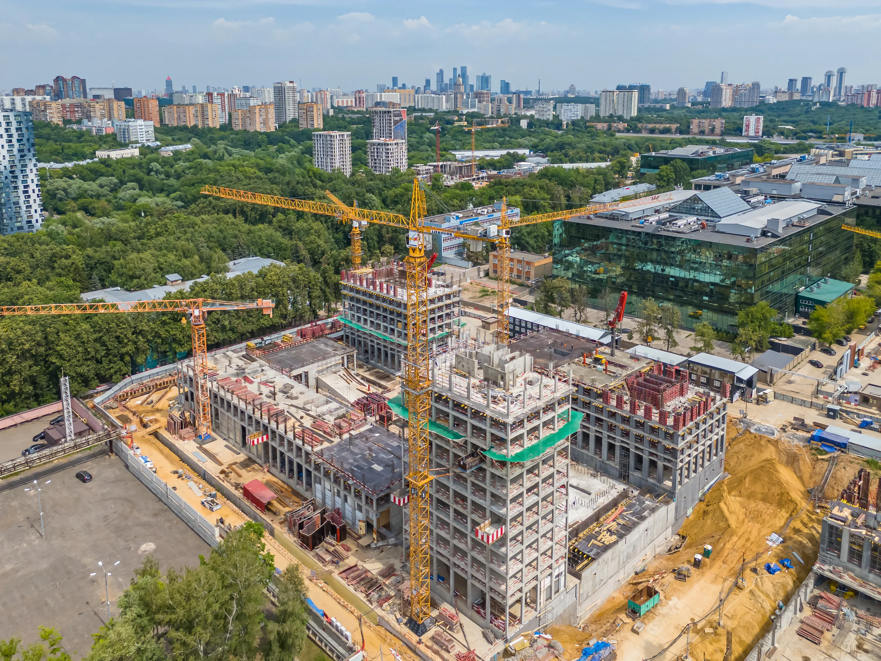 ЖК SET (СEТ) ход строительства