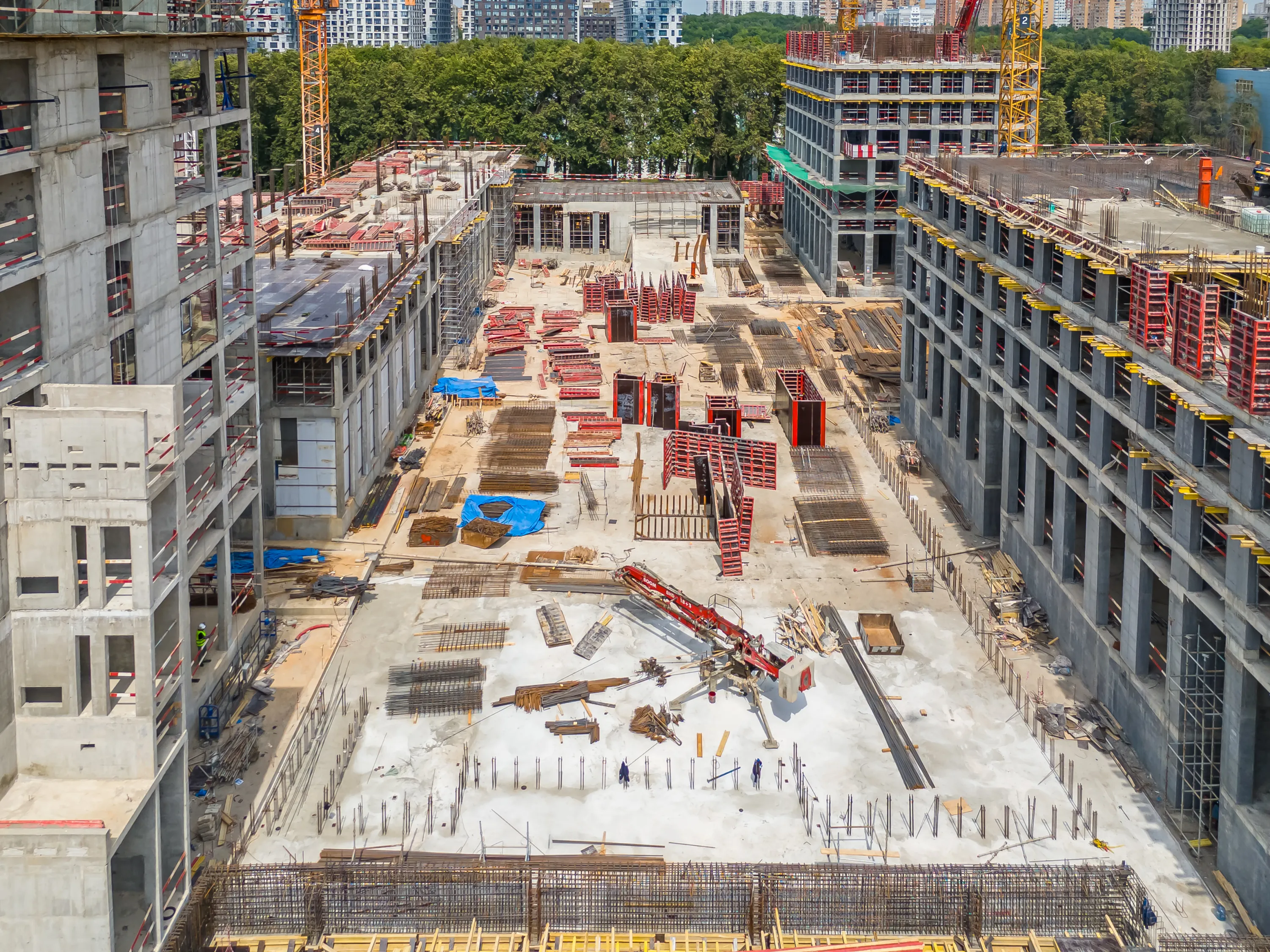 ЖК SET (СEТ) ход строительства