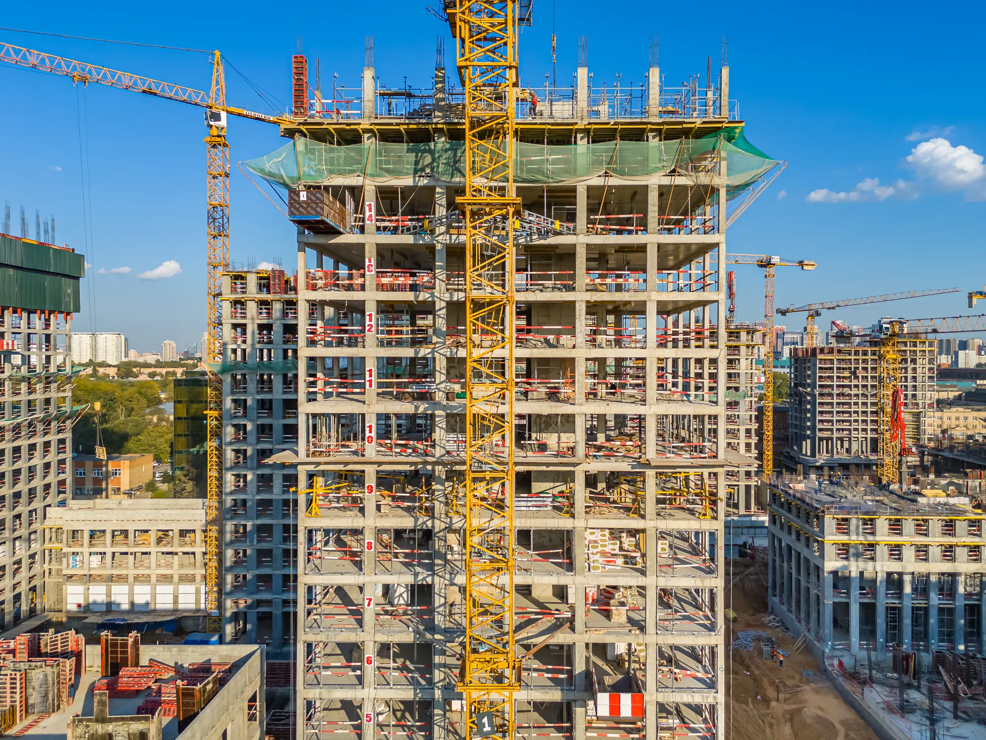 ЖК SET (СEТ) ход строительства