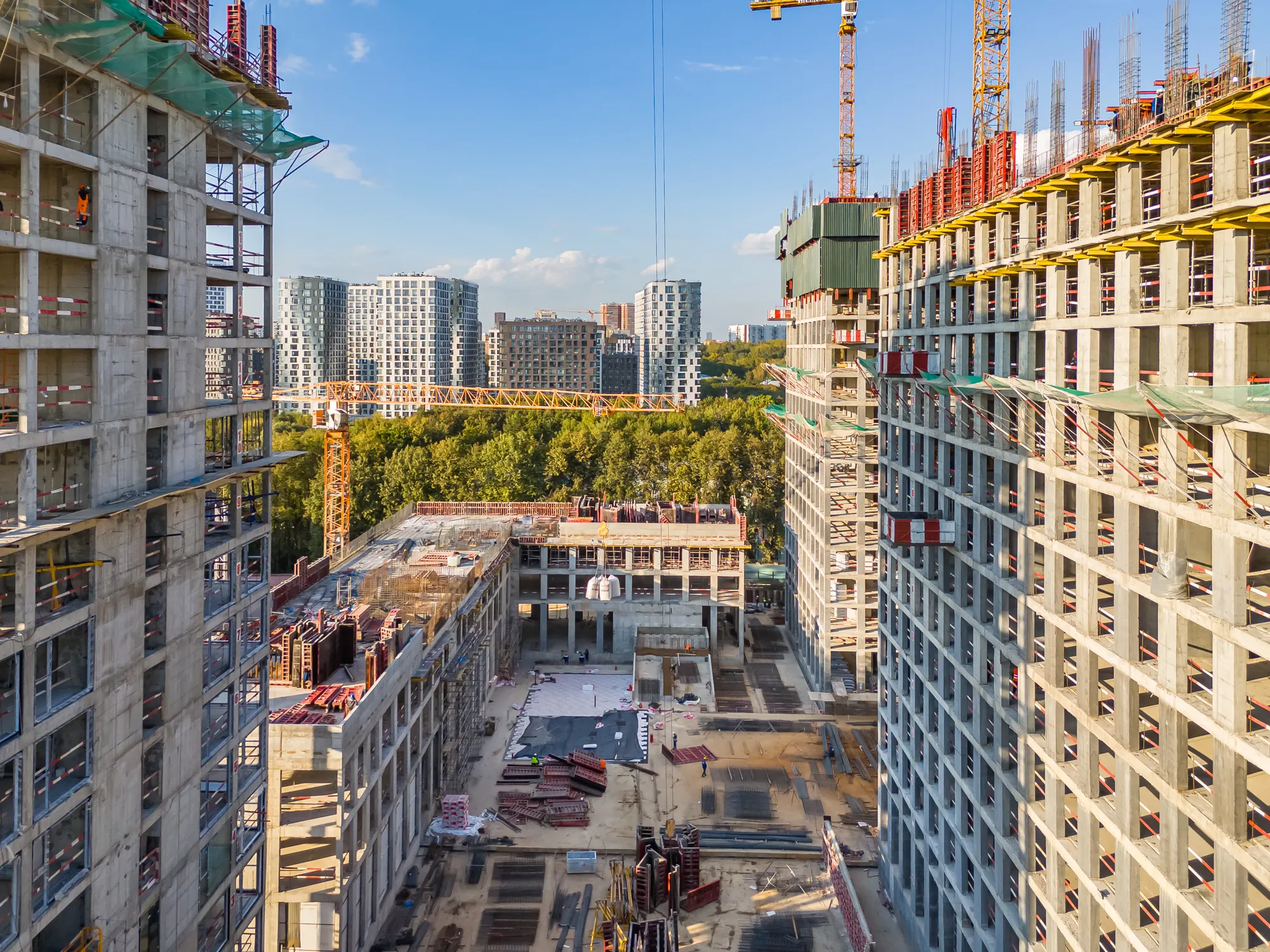 ЖК SET (СEТ) ход строительства