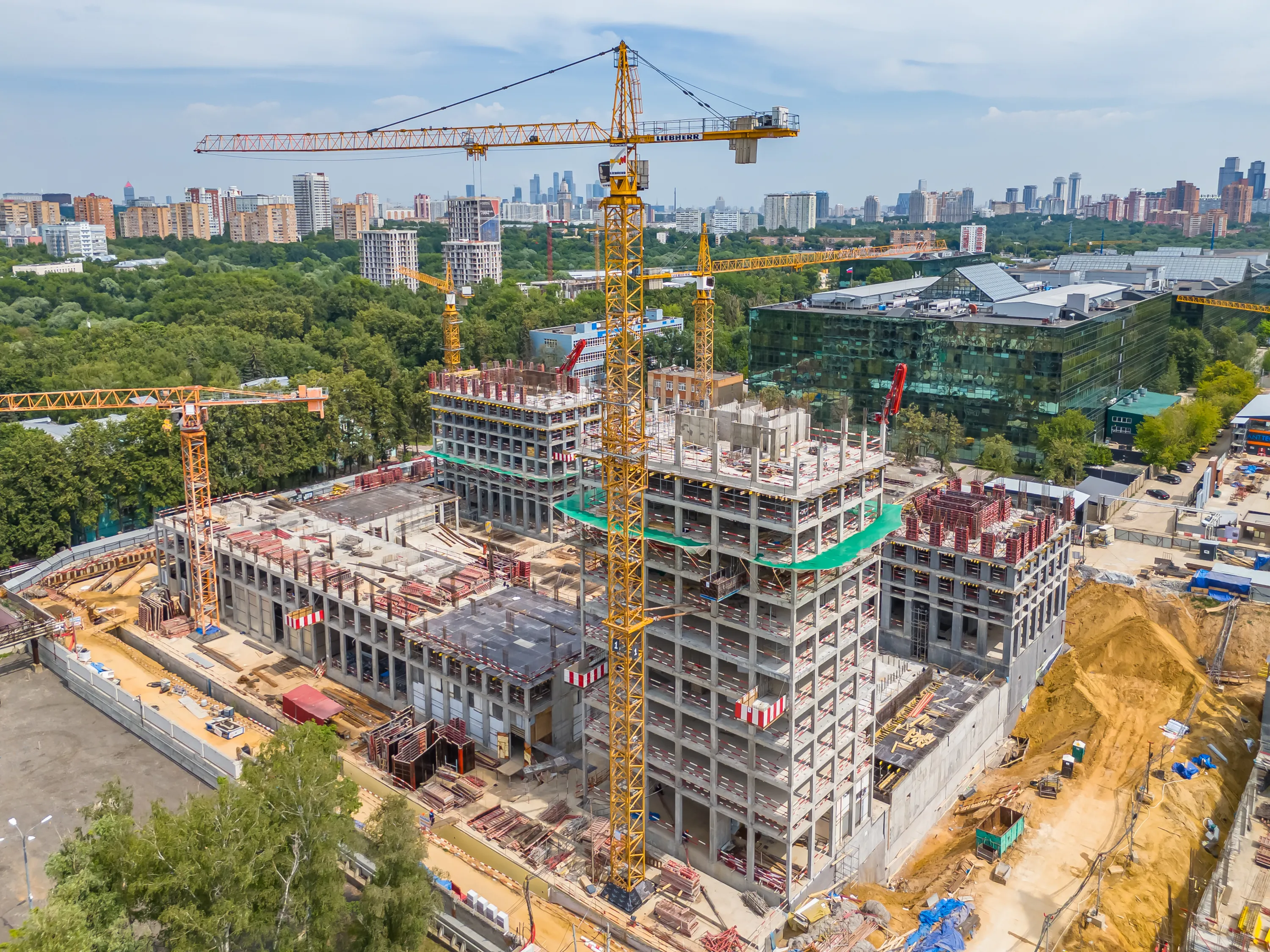 ЖК SET (СEТ) ход строительства