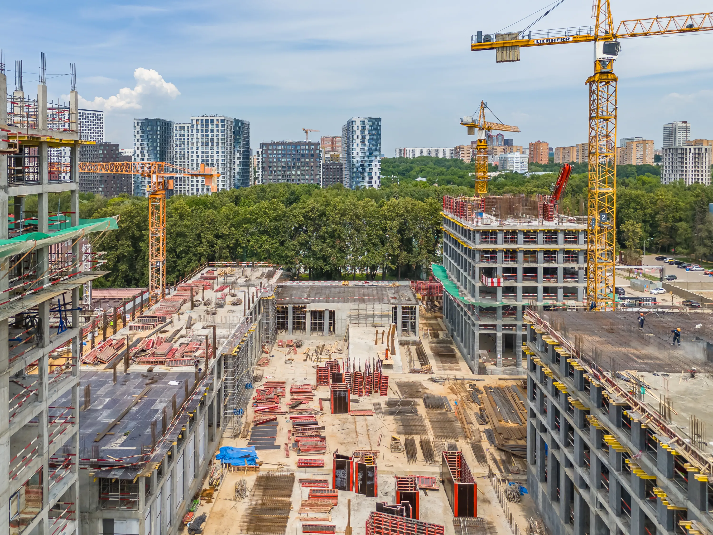 ЖК SET (СEТ) ход строительства