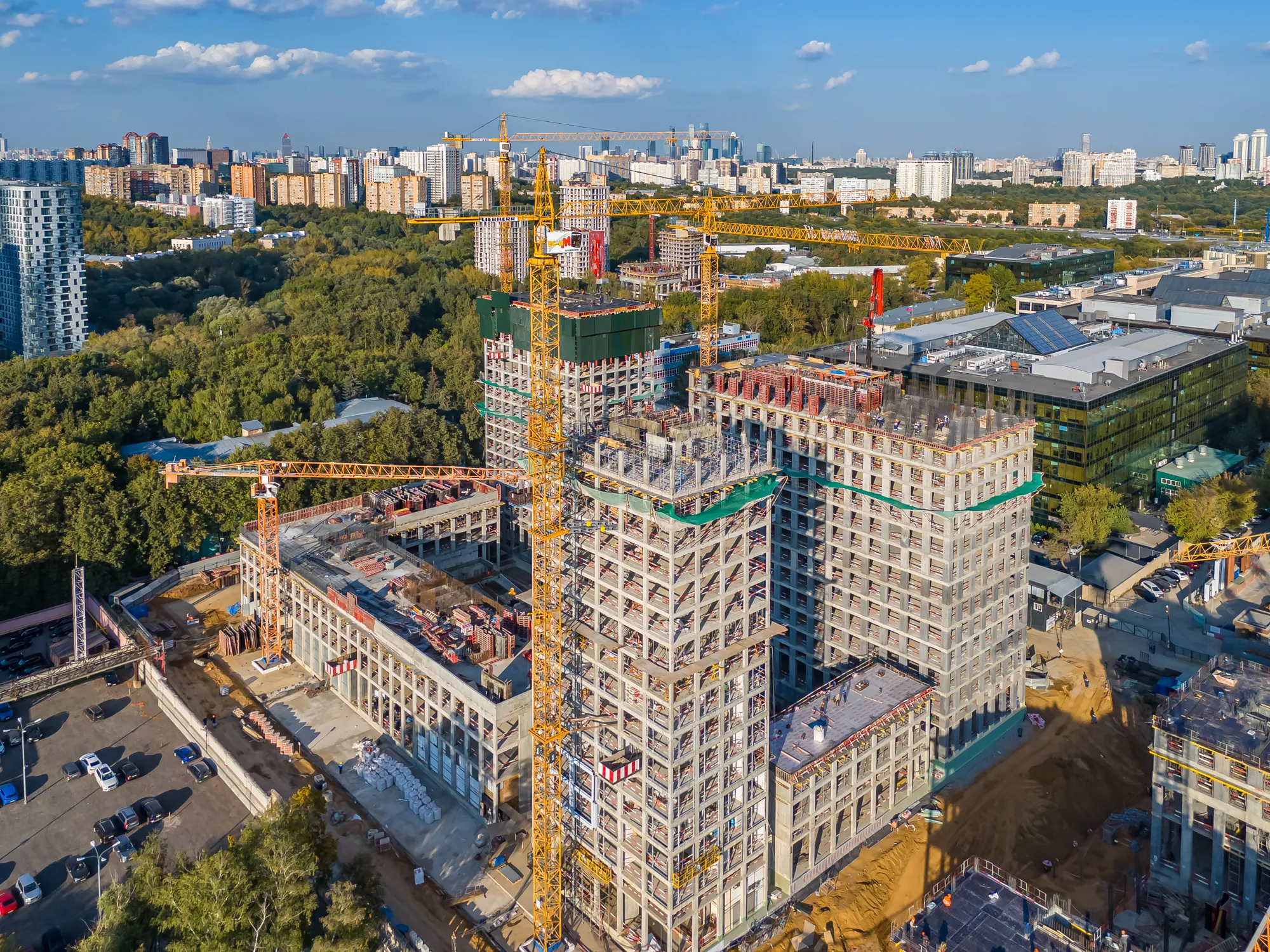 ЖК SET (СEТ) ход строительства