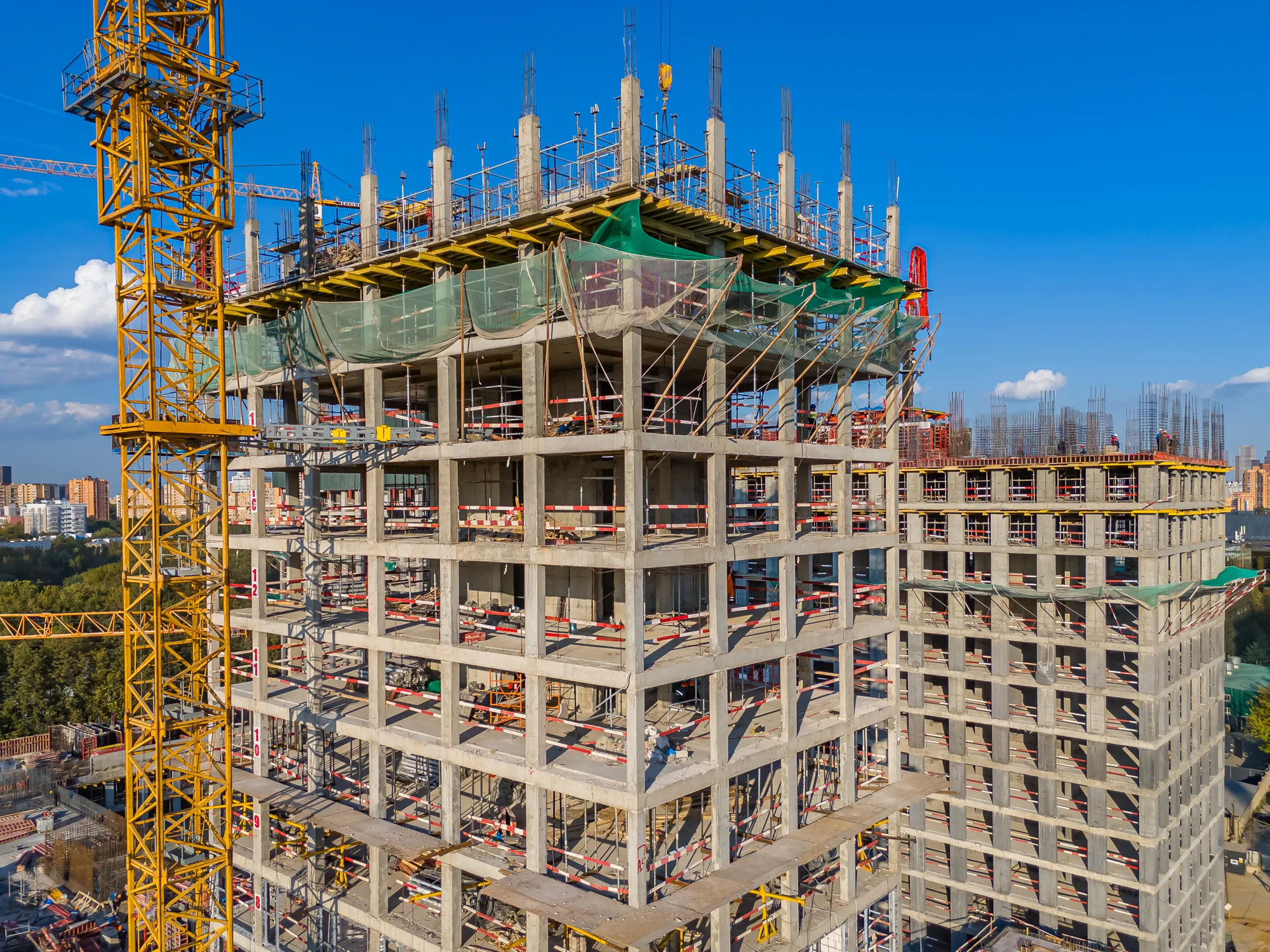 ЖК SET (СEТ) ход строительства