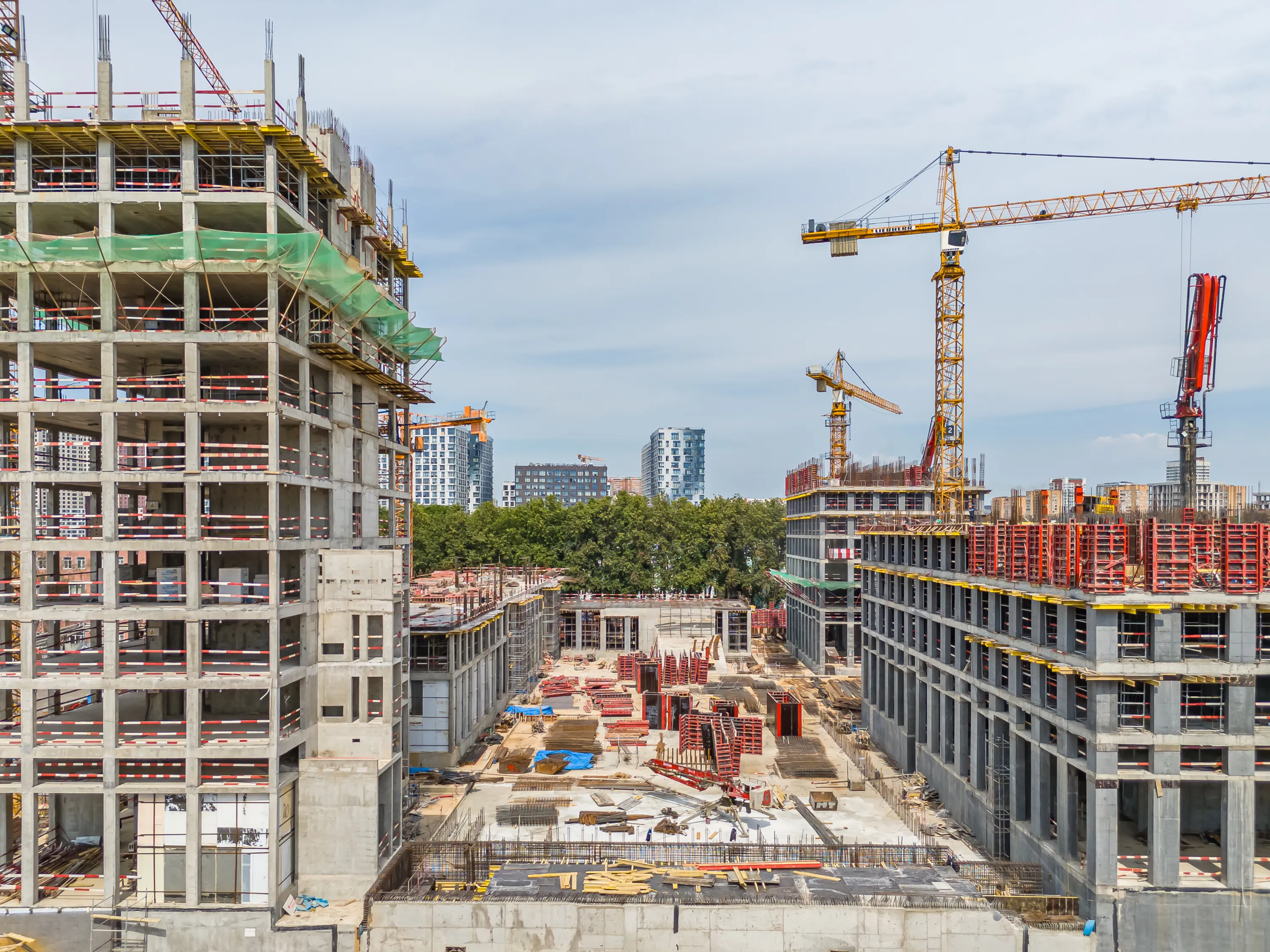 ЖК SET (СEТ) ход строительства