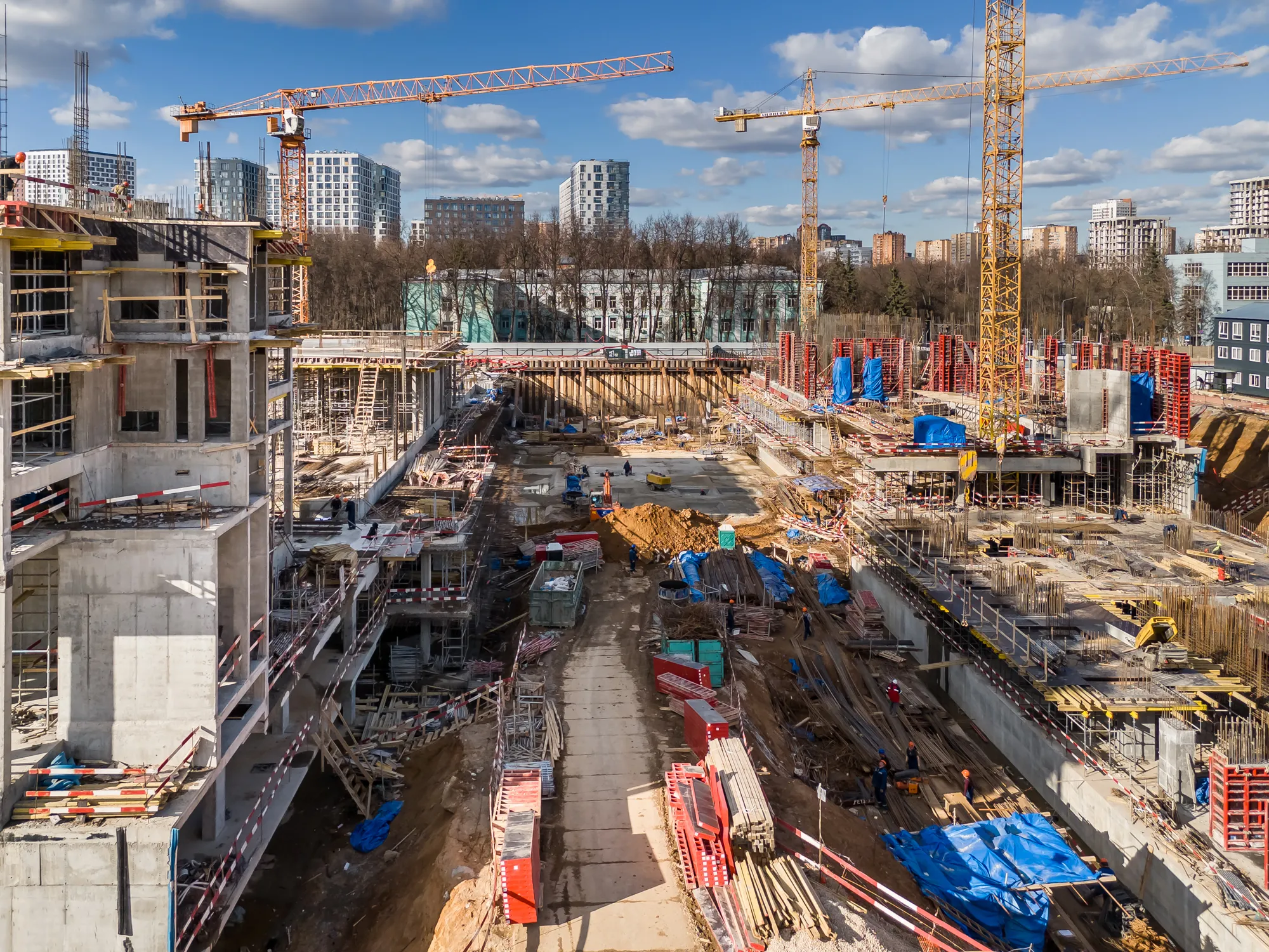 ЖК SET (СEТ) ход строительства