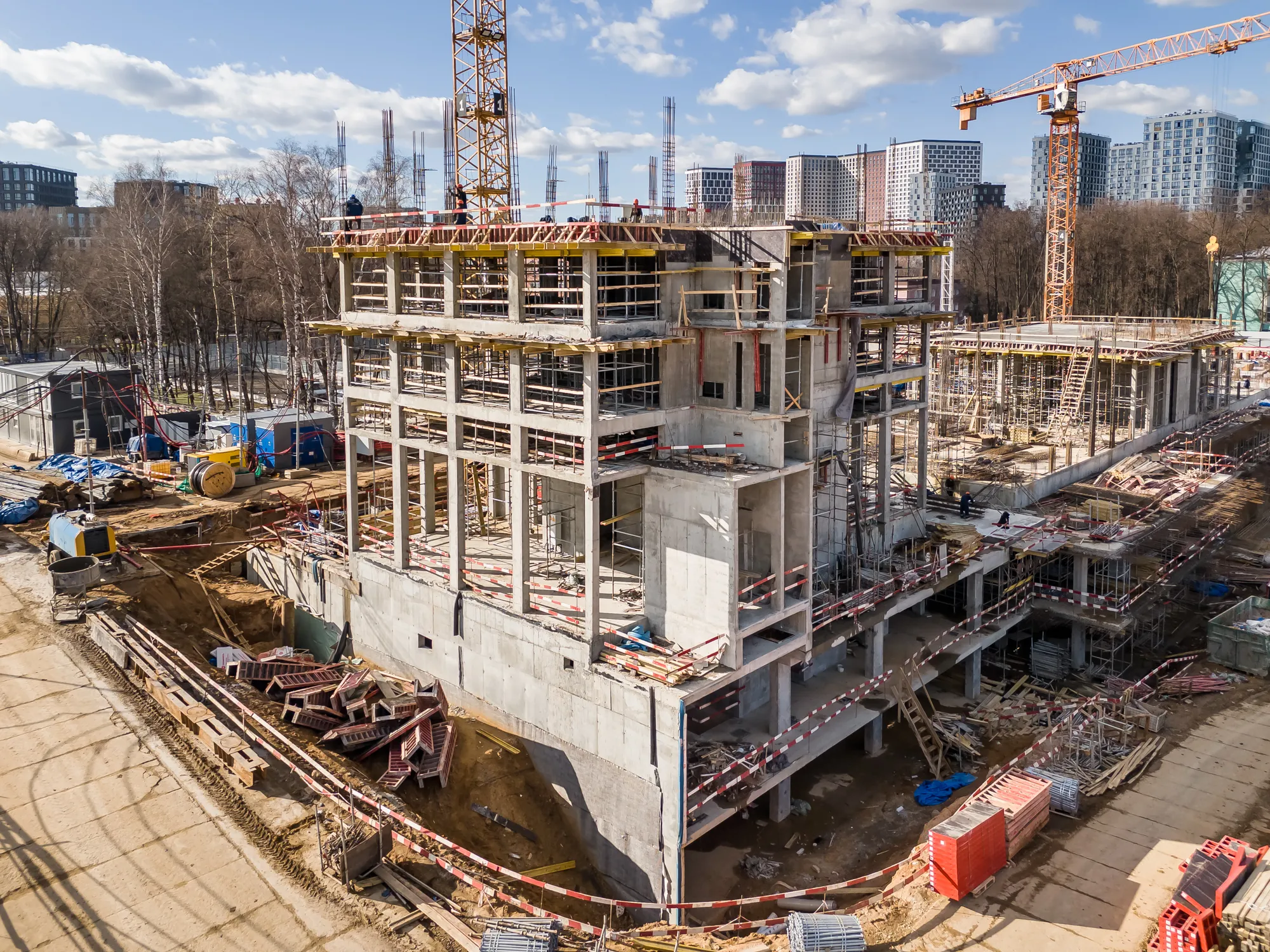 ЖК SET (СEТ) ход строительства