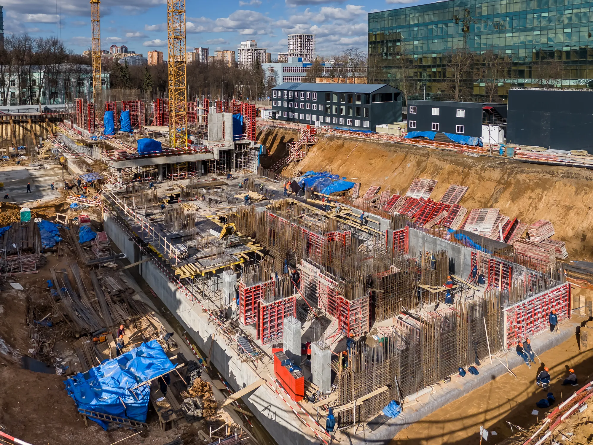 ЖК SET (СEТ) ход строительства