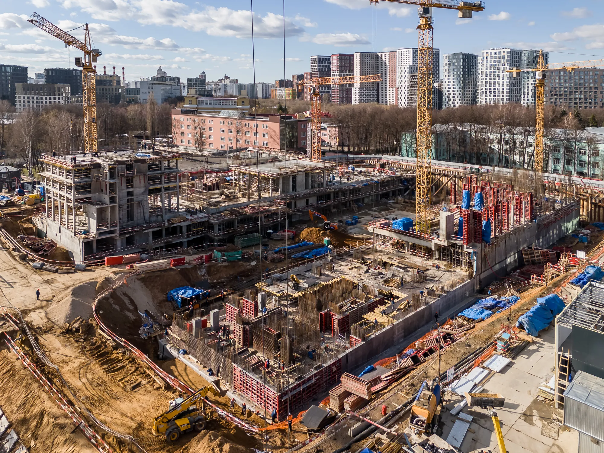 ЖК SET (СEТ) ход строительства