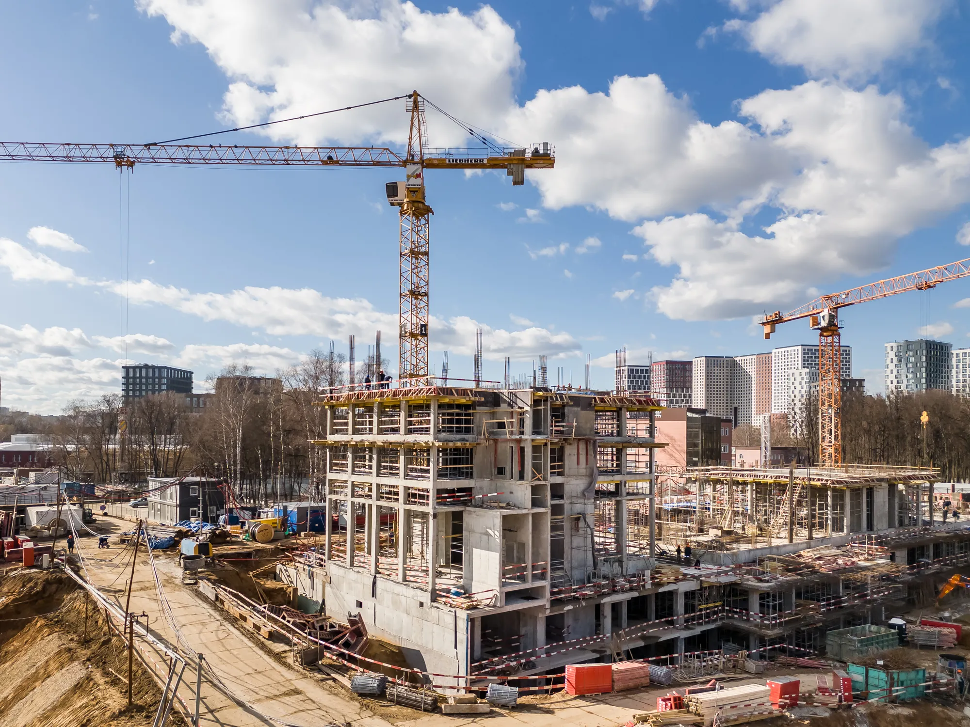 ЖК SET (СEТ) ход строительства