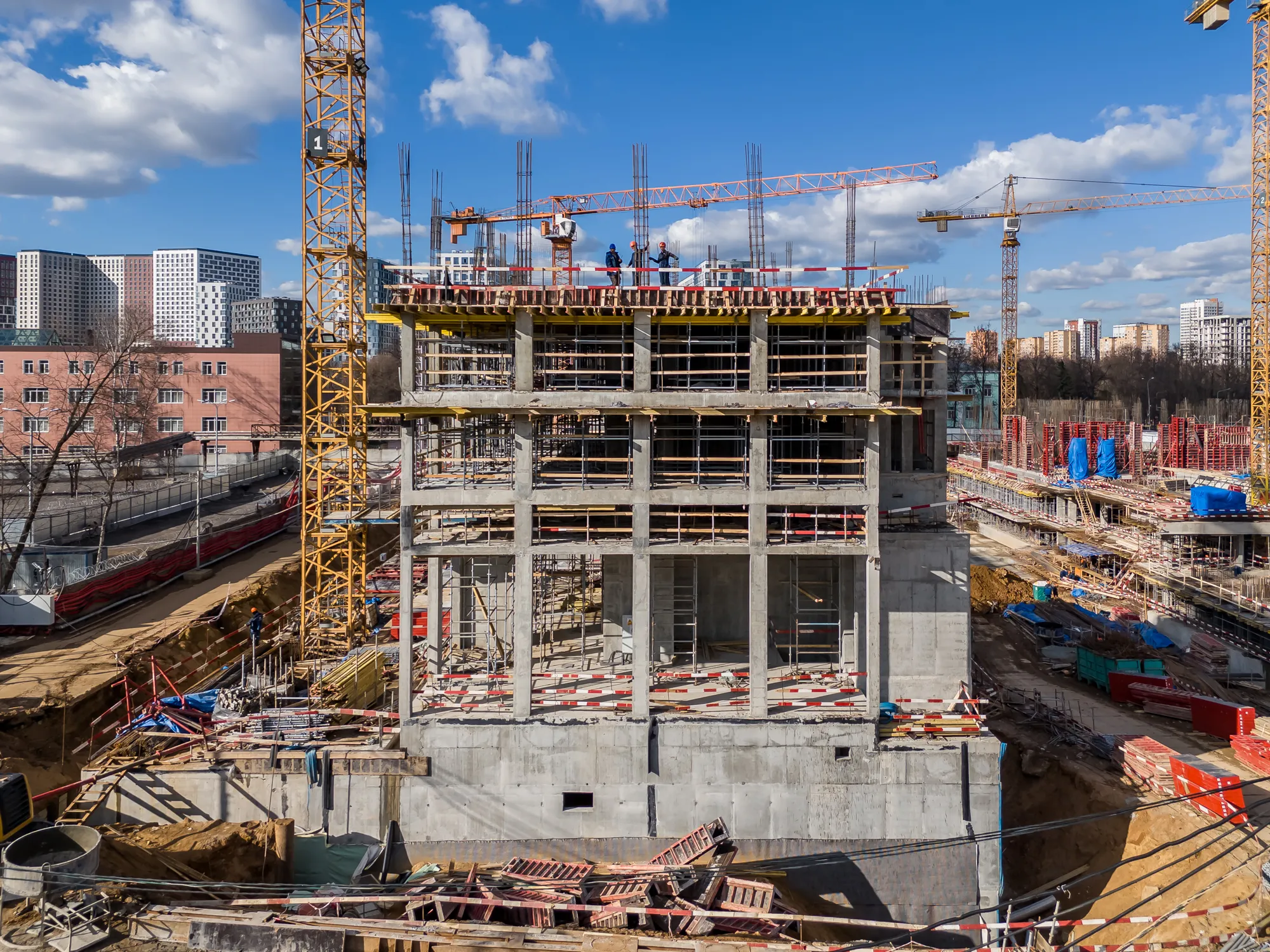 ЖК SET (СEТ) ход строительства