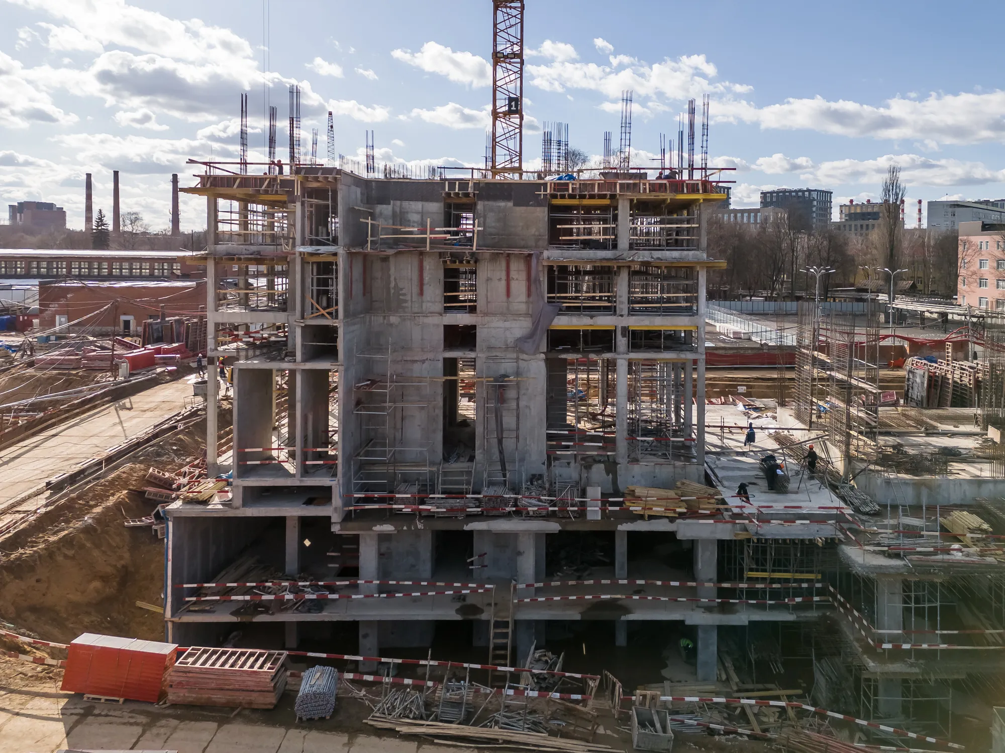 ЖК SET (СEТ) ход строительства