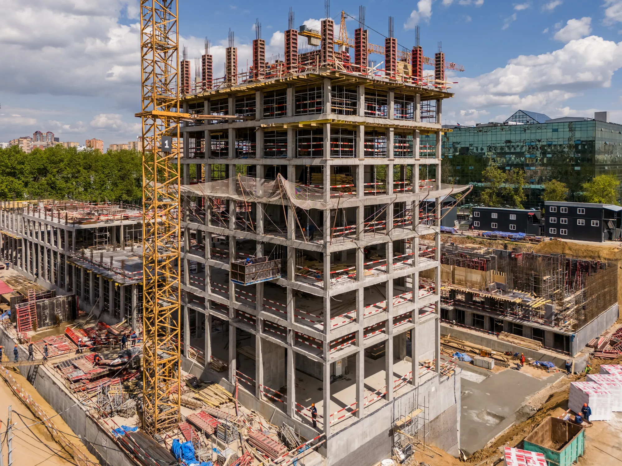 ЖК SET (СEТ) ход строительства