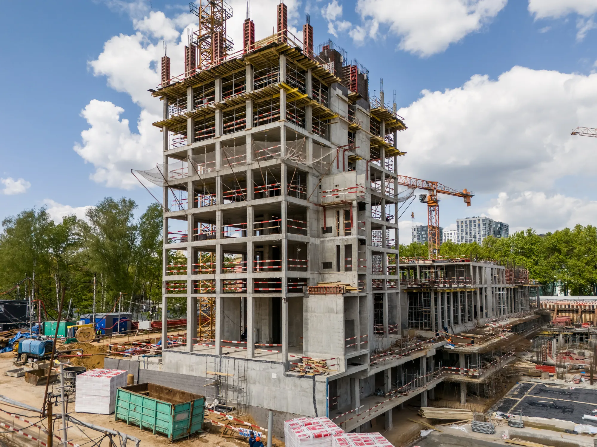 ЖК SET (СEТ) ход строительства