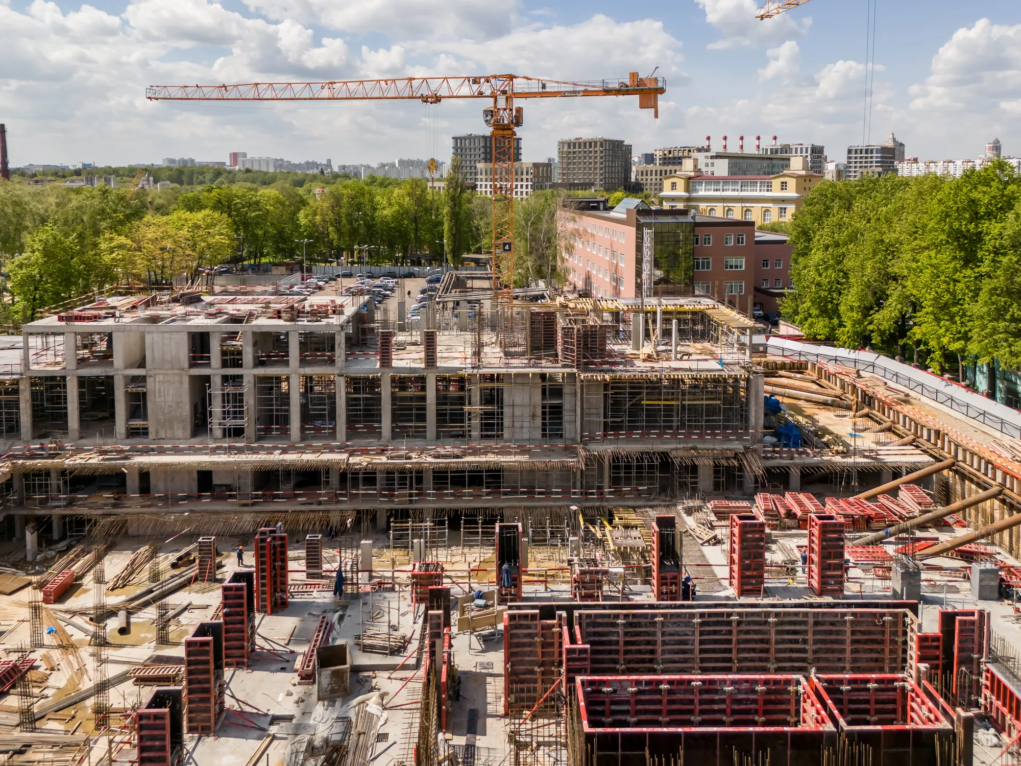 ЖК SET (СEТ) ход строительства