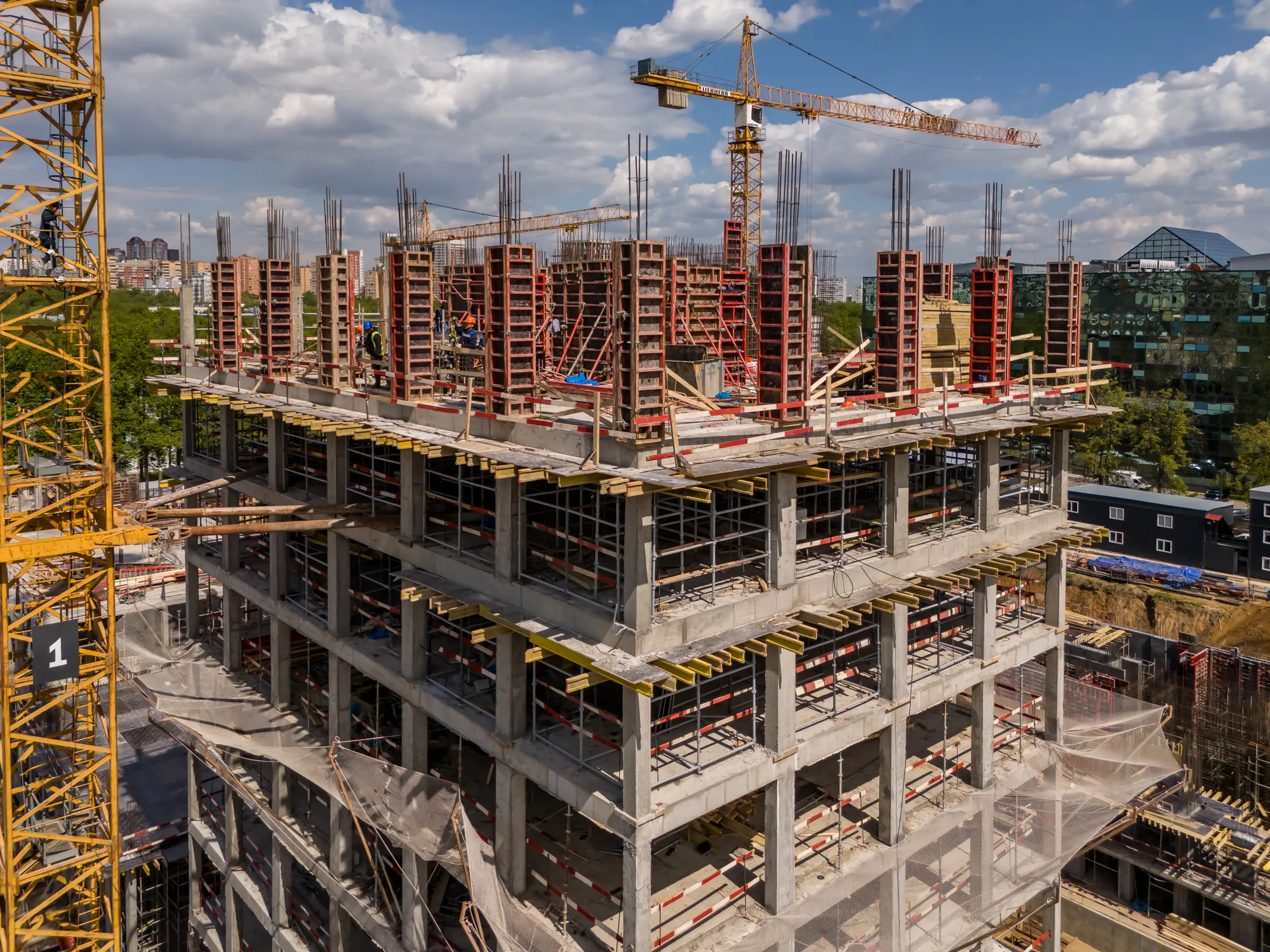 ЖК SET (СEТ) ход строительства