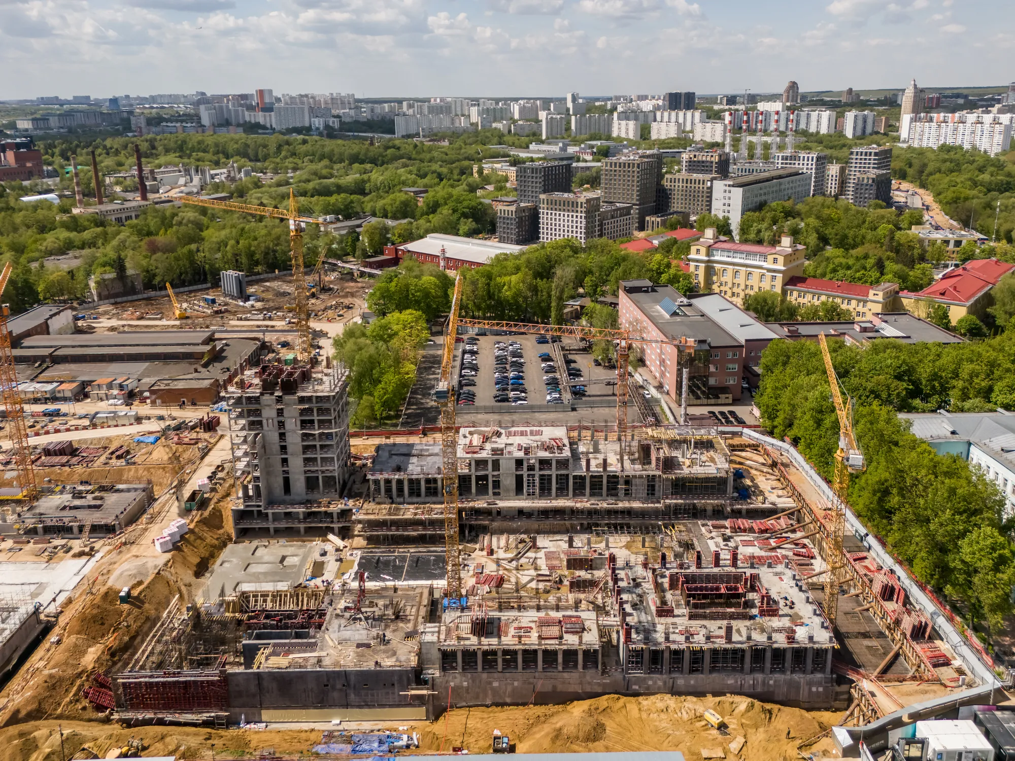 ЖК SET (СEТ) ход строительства