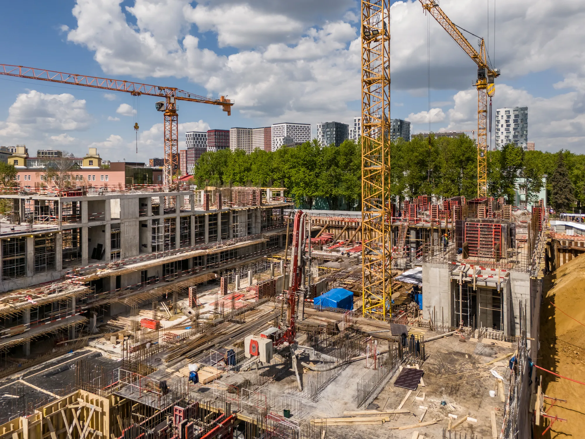 ЖК SET (СEТ) ход строительства