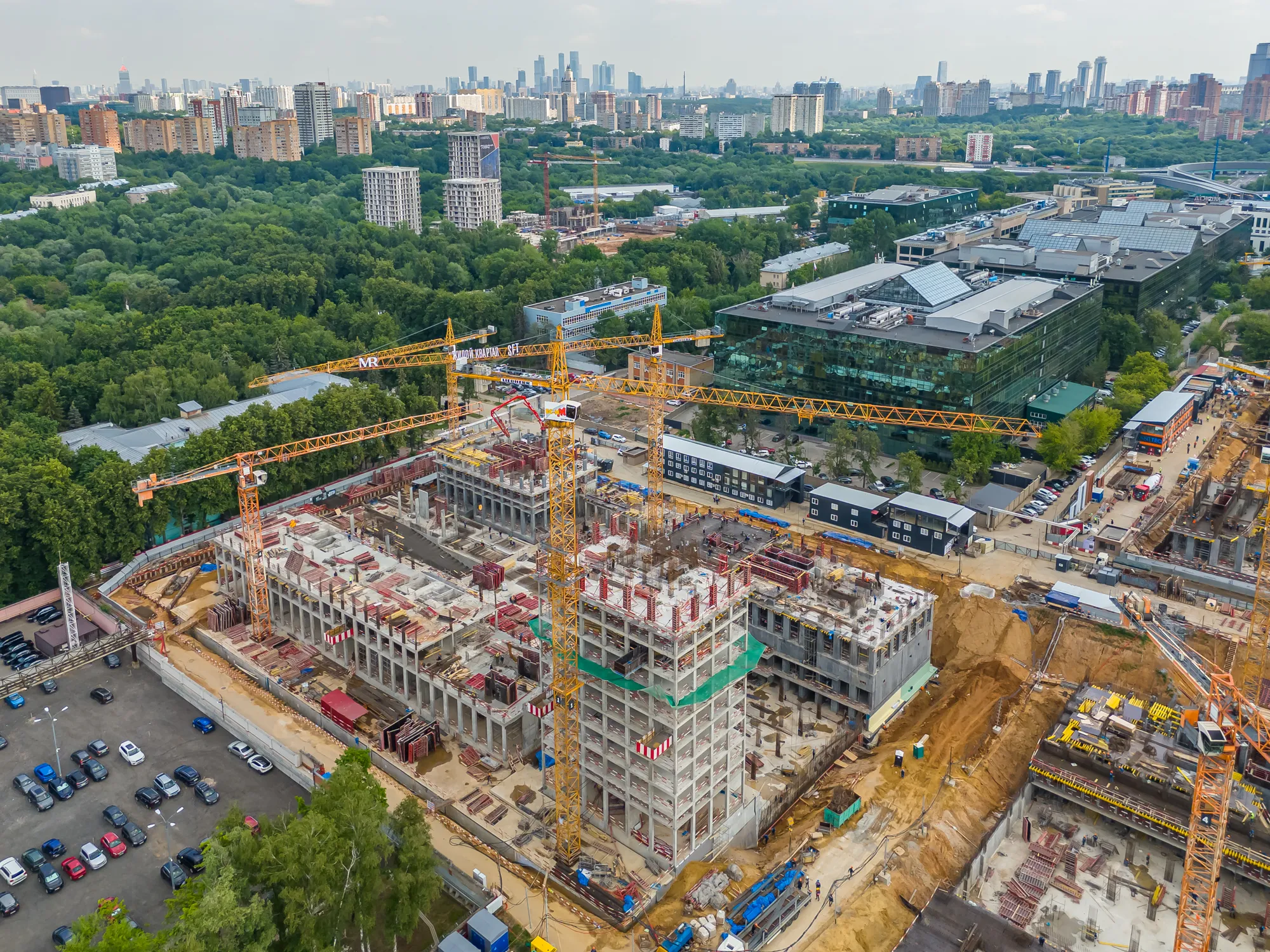 ЖК SET (СEТ) ход строительства