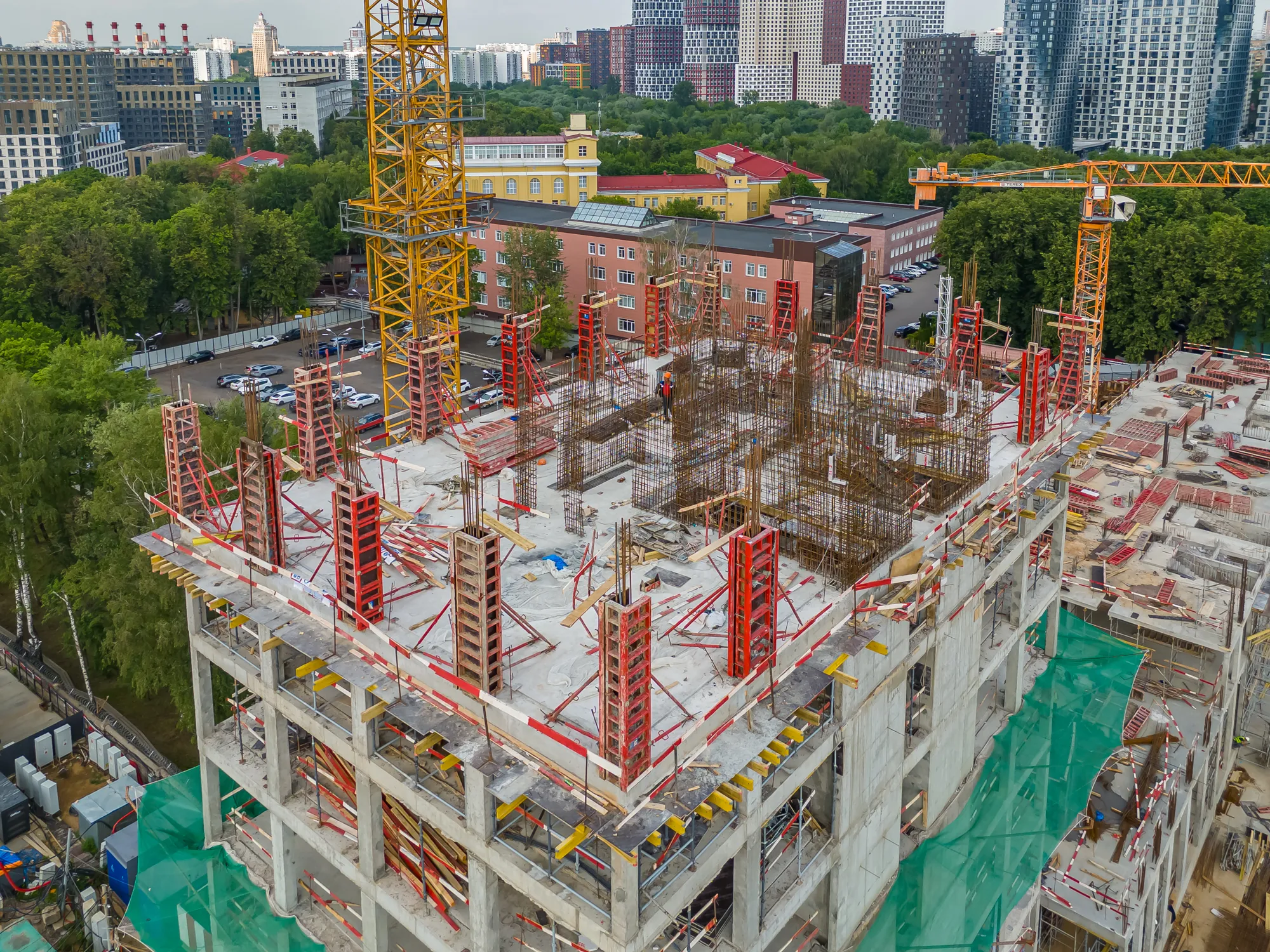 ЖК SET (СEТ) ход строительства