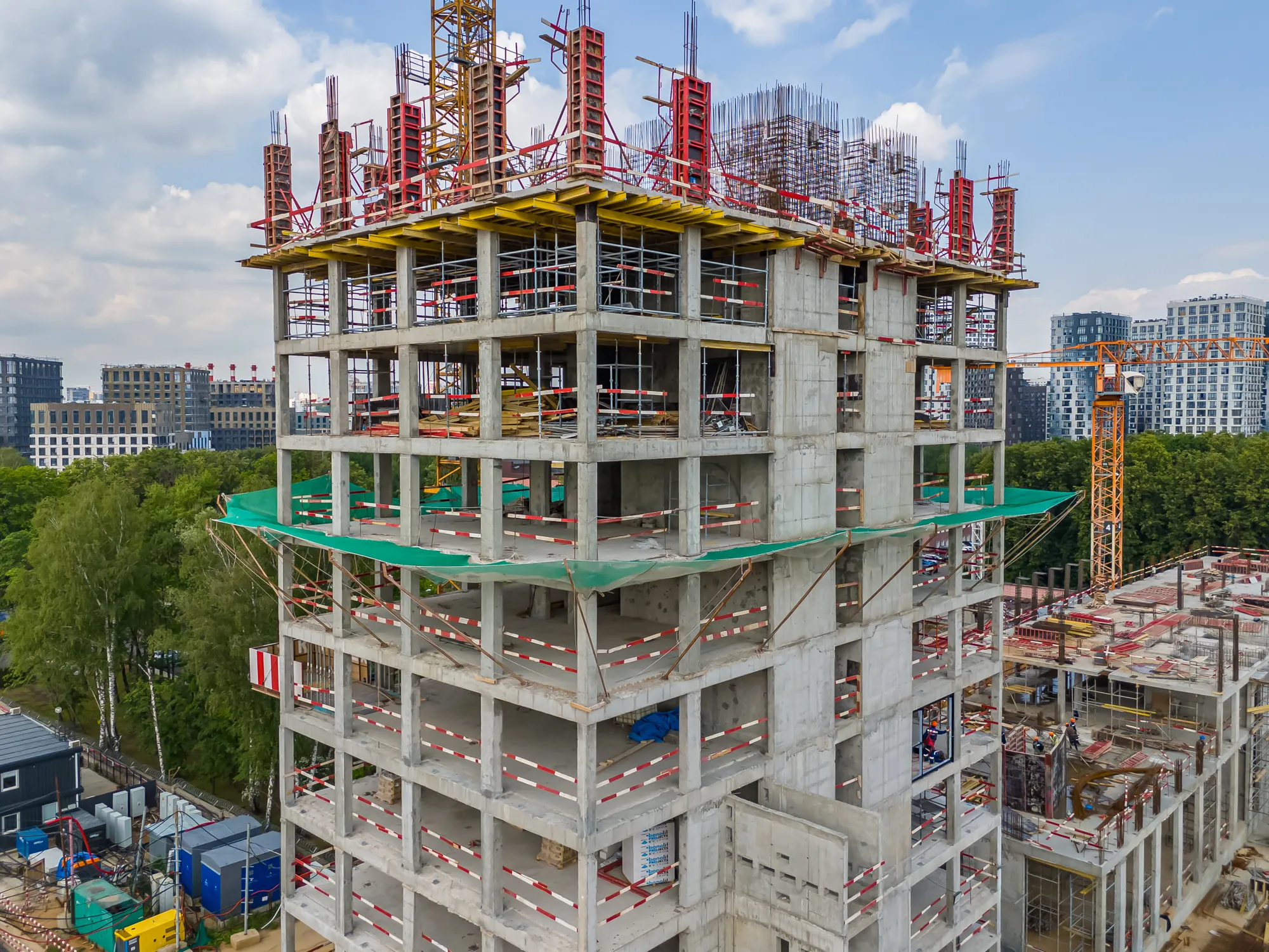 ЖК SET (СEТ) ход строительства