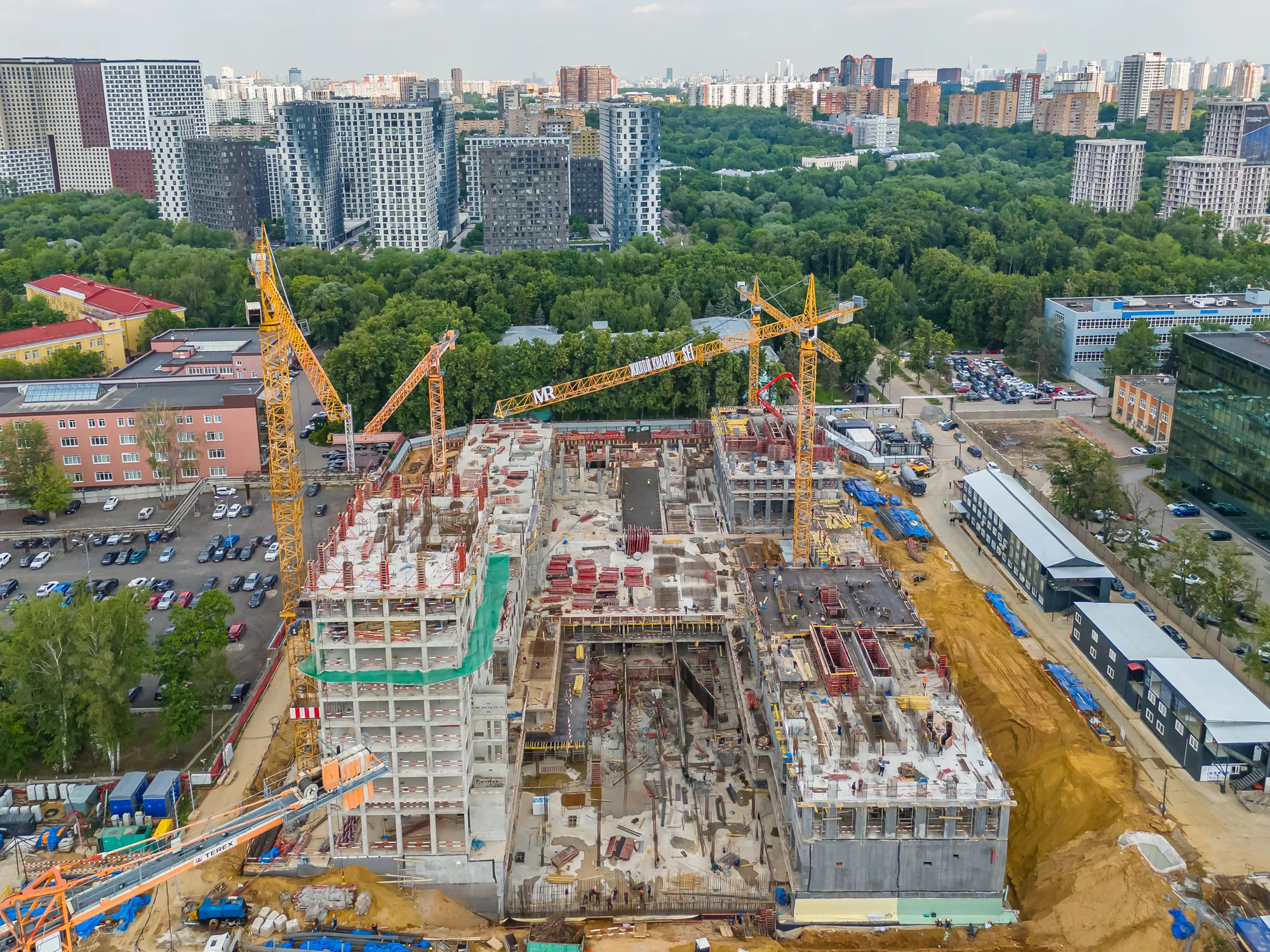 ЖК SET (СEТ) ход строительства