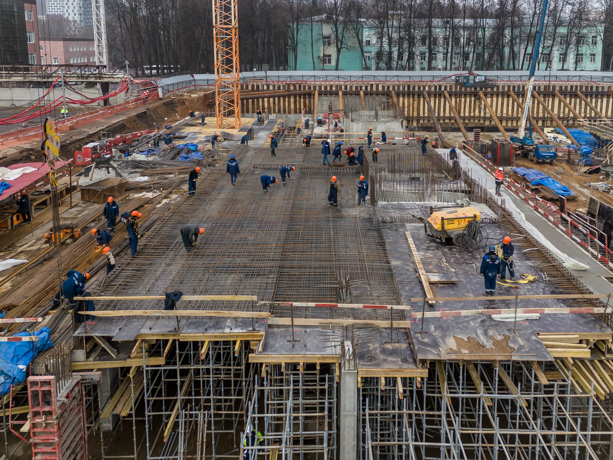 ЖК SET (СEТ) ход строительства