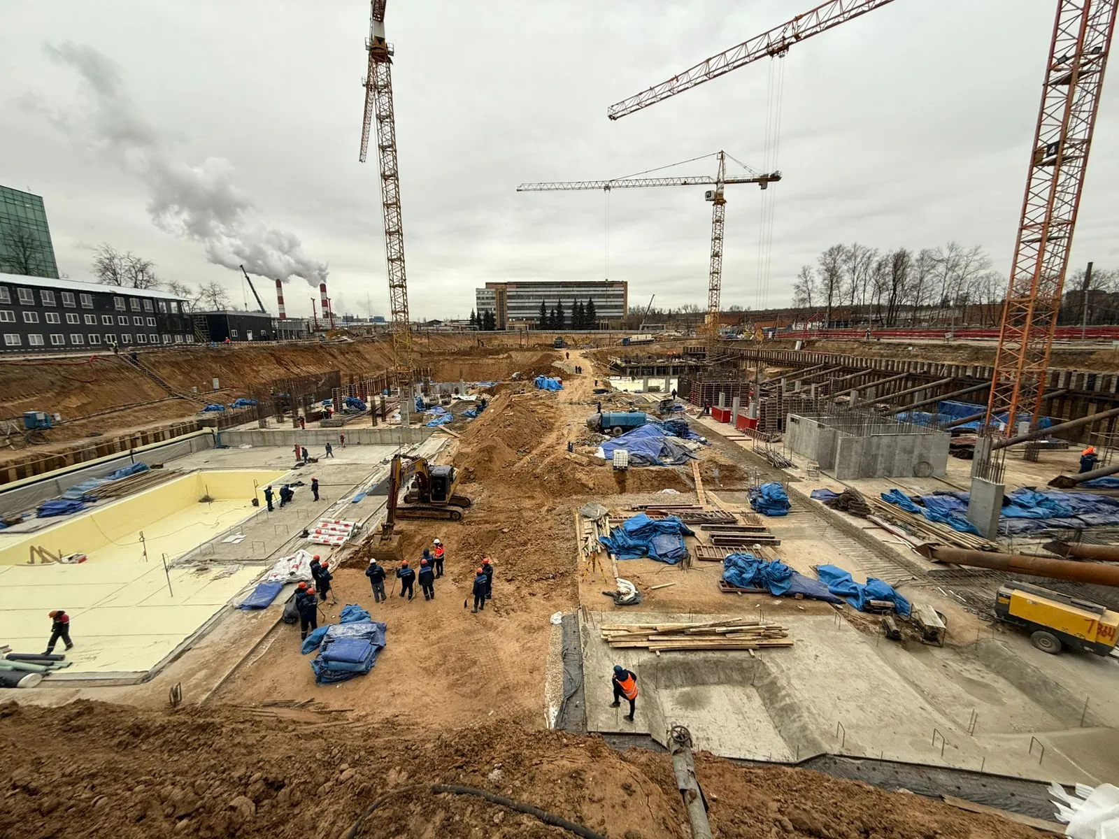 ЖК SET (СEТ) ход строительства