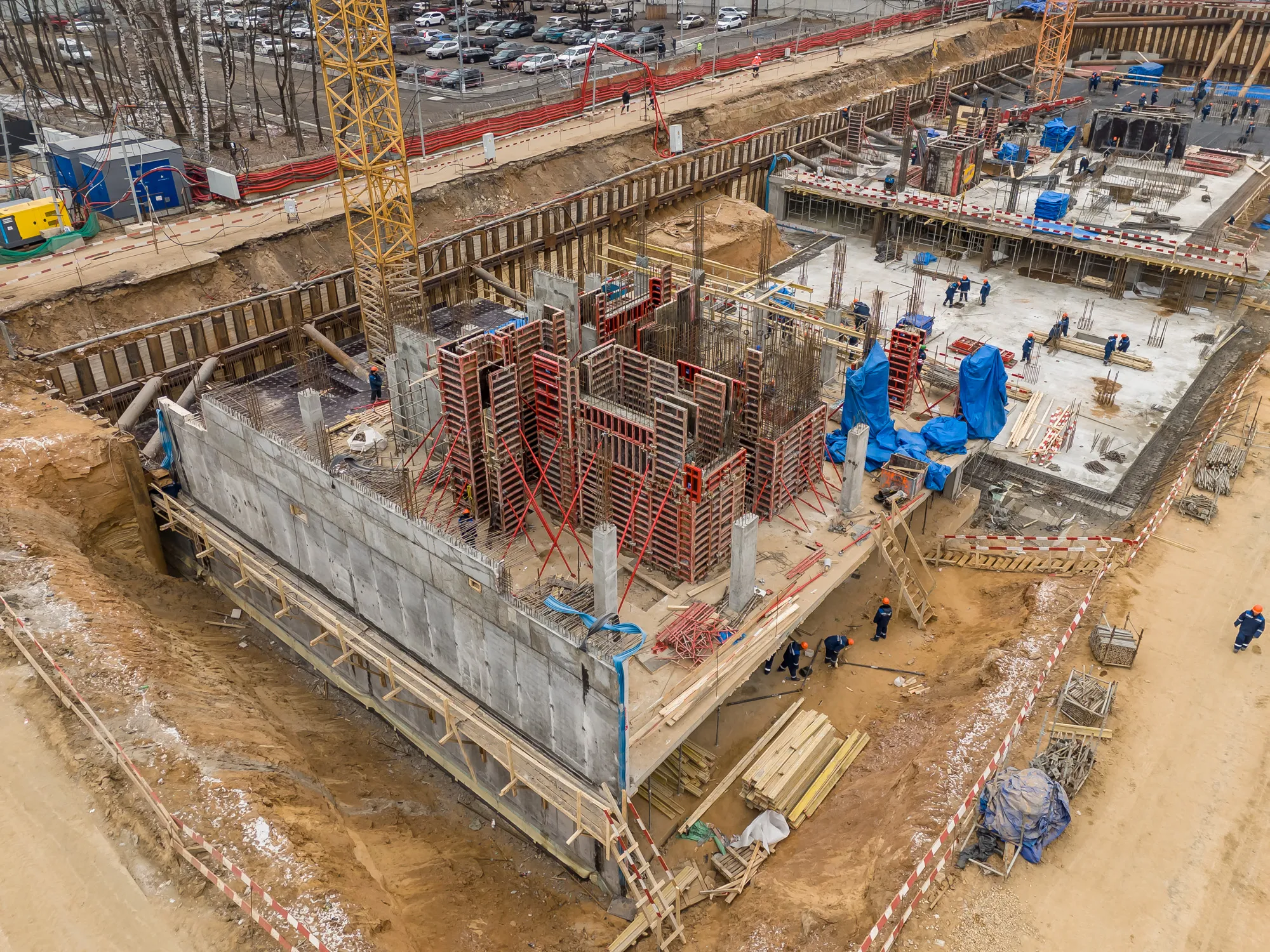 ЖК SET (СEТ) ход строительства