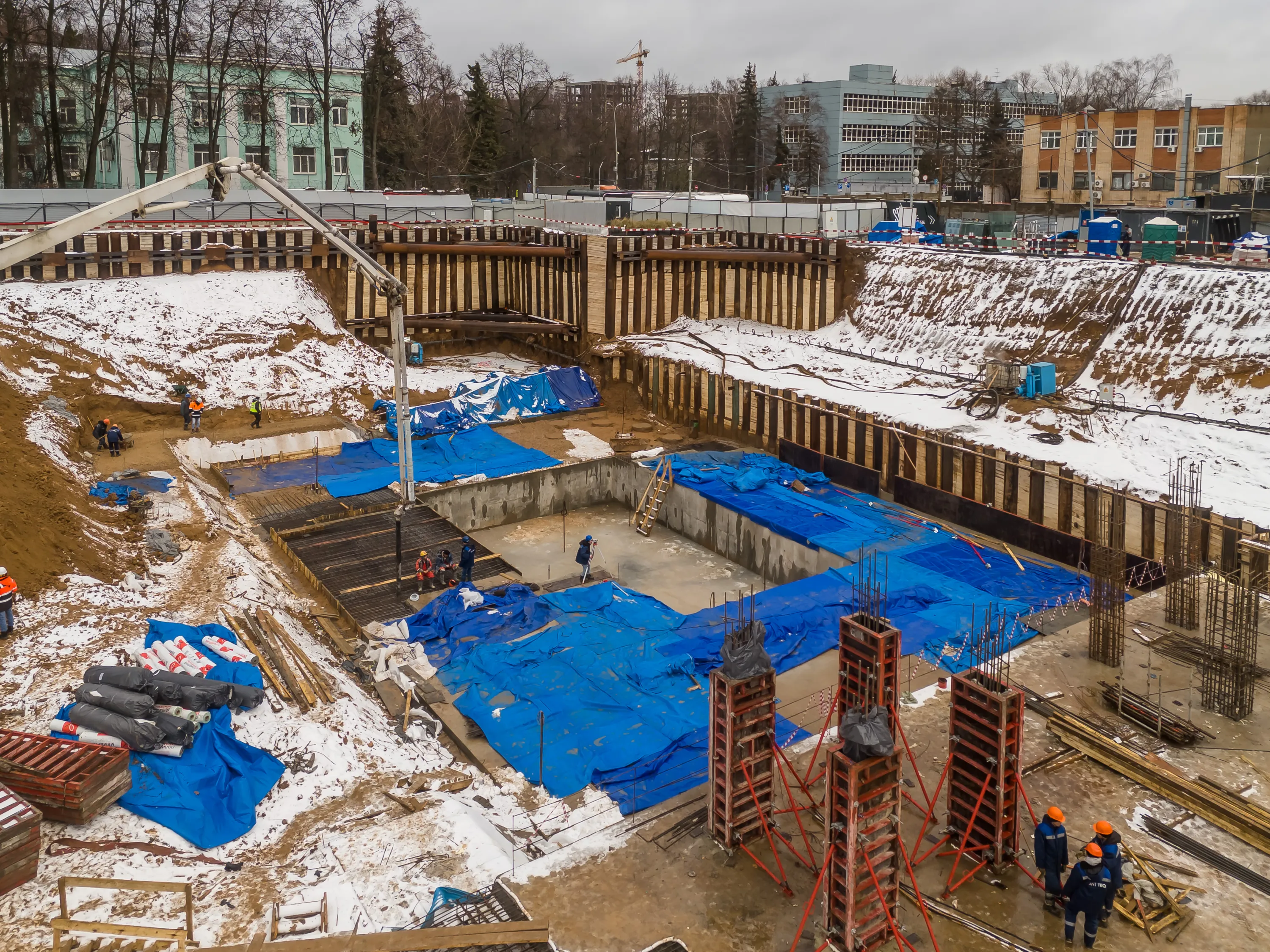 ЖК SET (СEТ) ход строительства