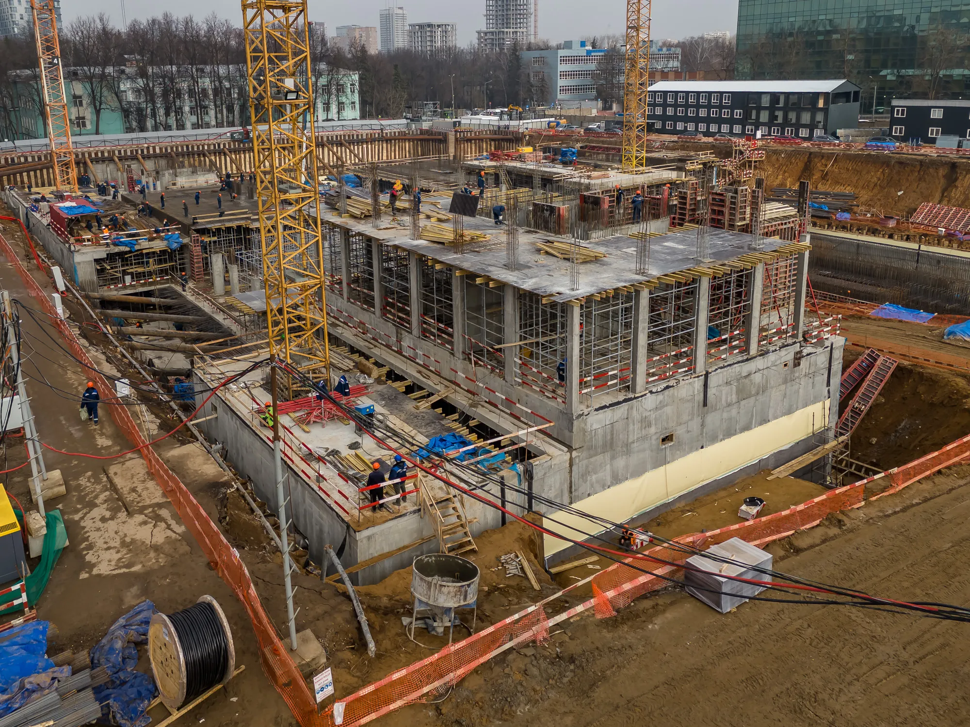 ЖК SET (СEТ) ход строительства