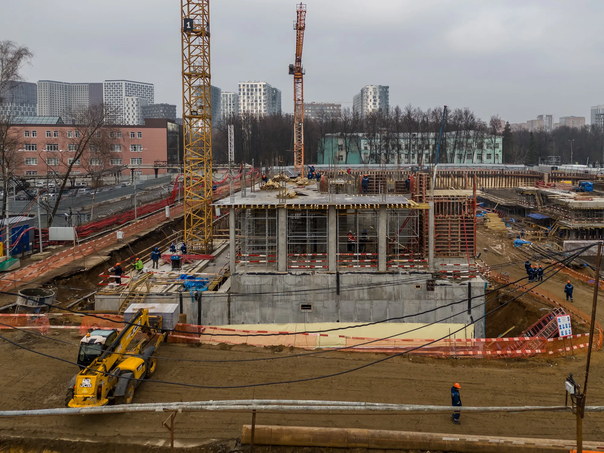 ЖК SET (СEТ) ход строительства