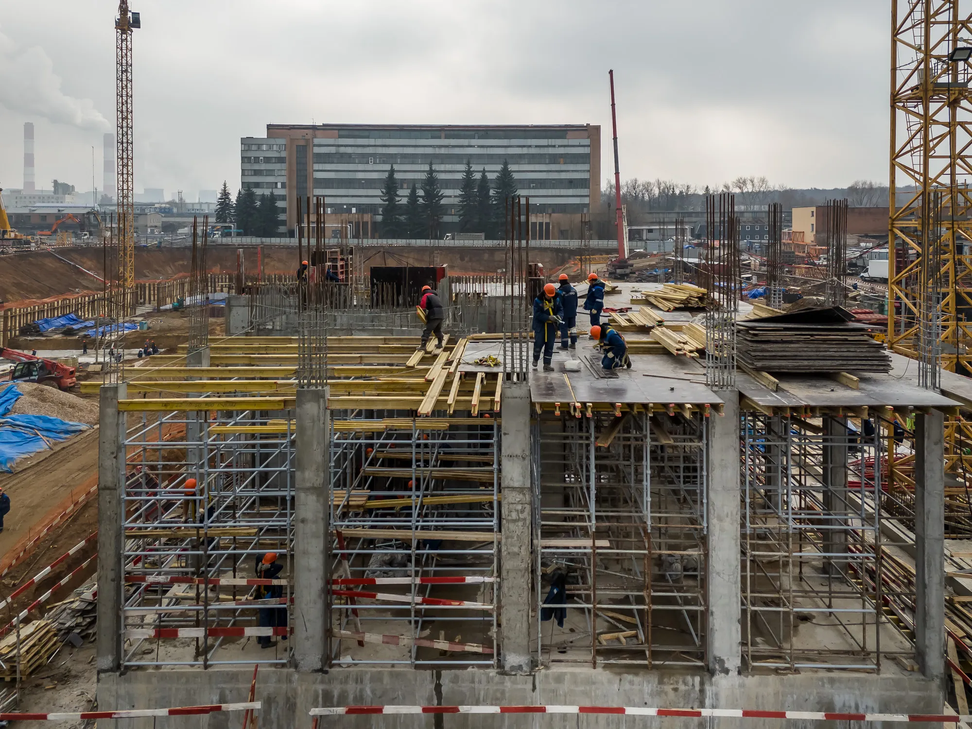 ЖК SET (СEТ) ход строительства